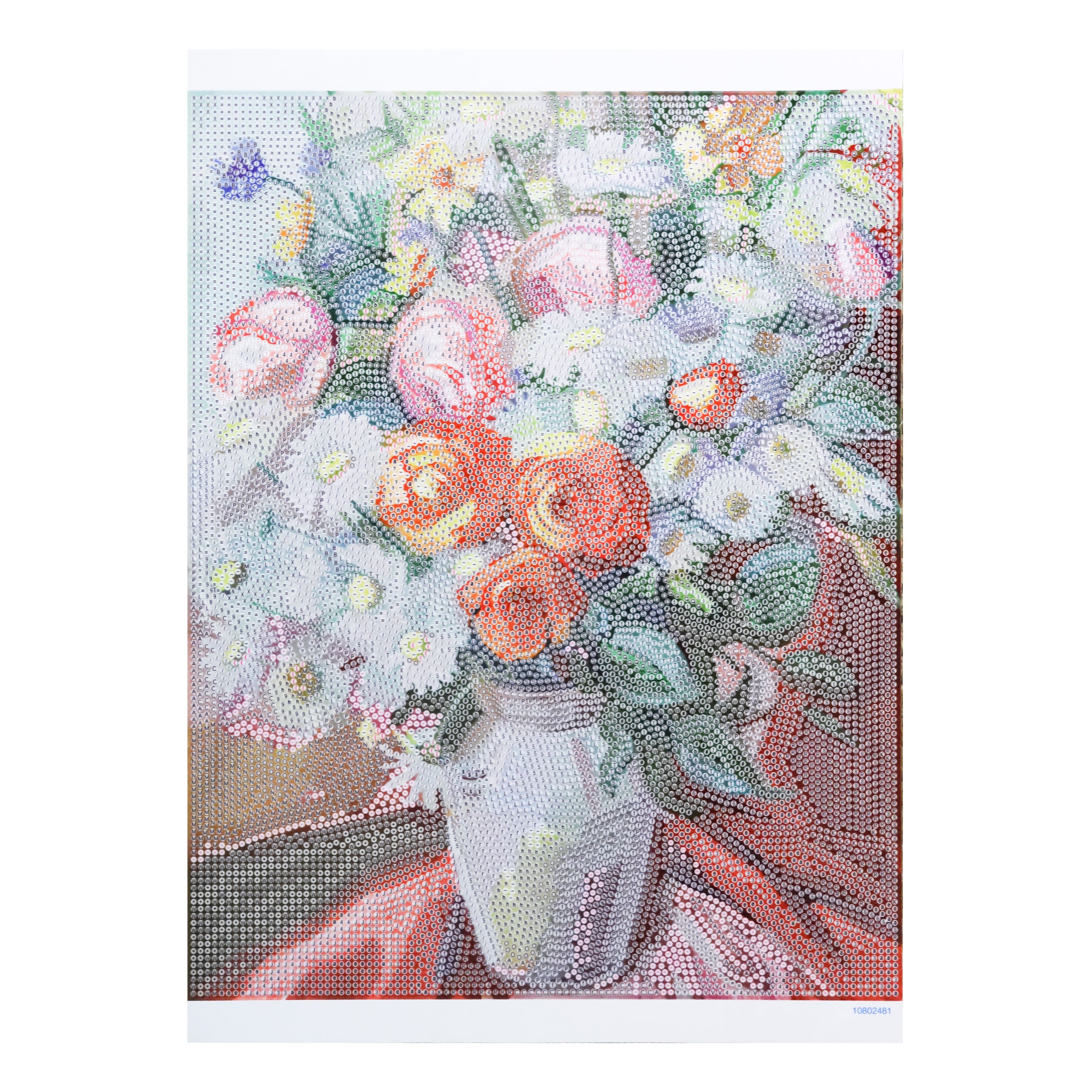 11" x 14" Flower Vase Diamond Art Kit by Make Market®