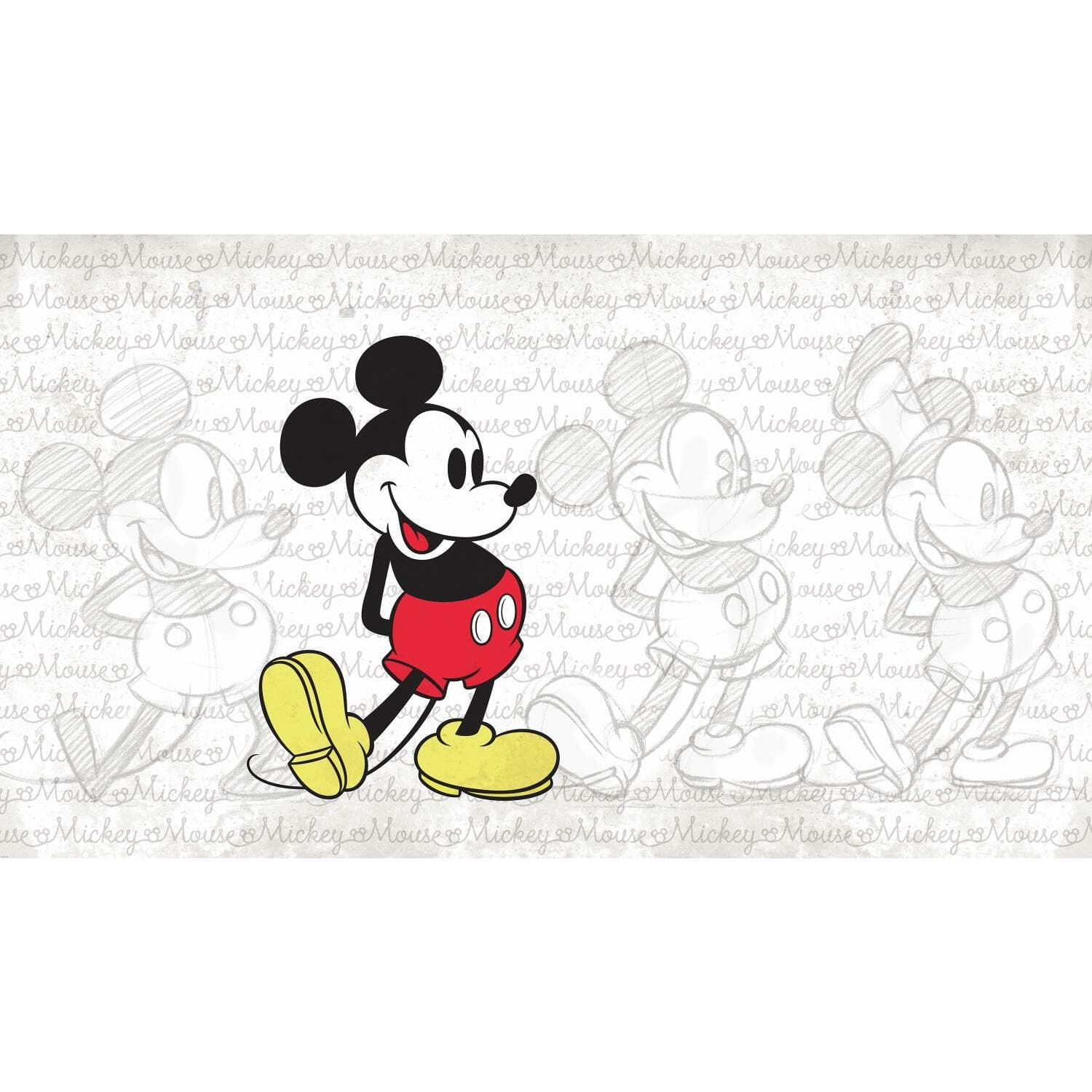 RoomMates Disney Classic Mickey XL Prepasted Mural
