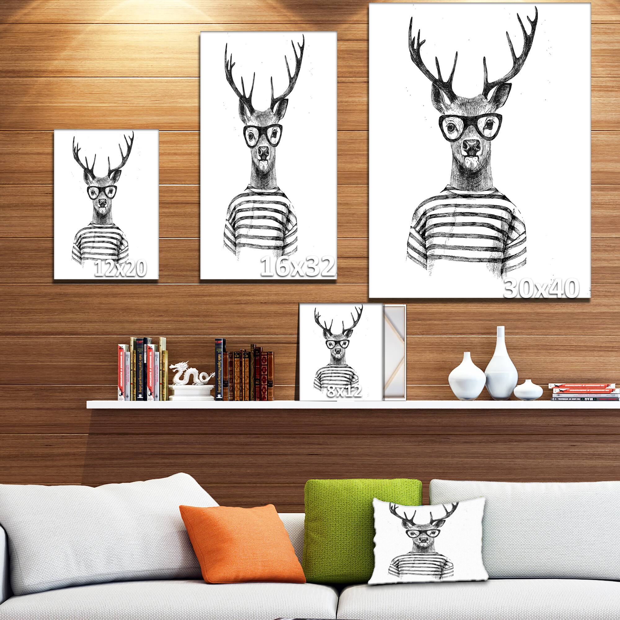 Designart - Dressed up Deer