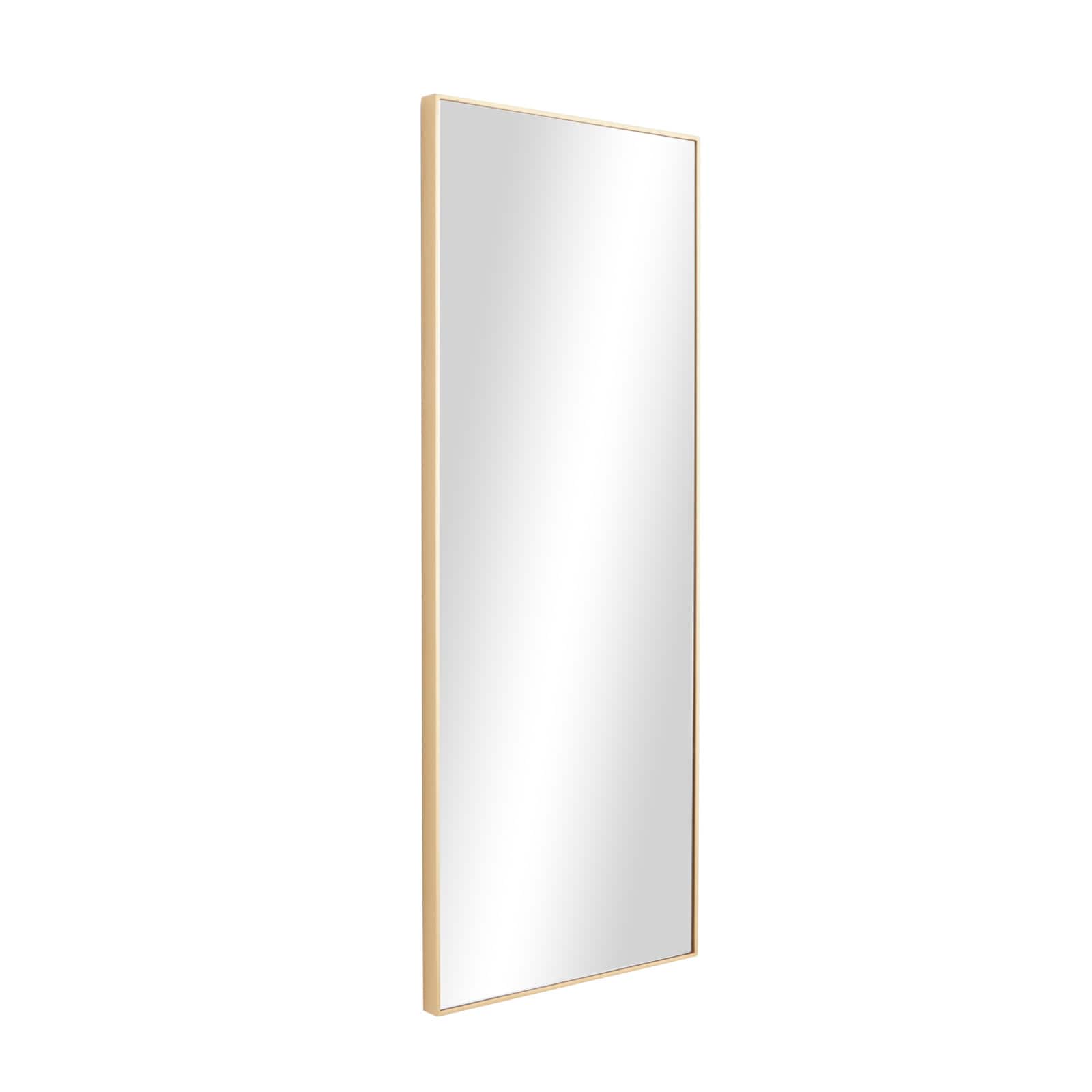 Gold Contemporary Wall Mirror