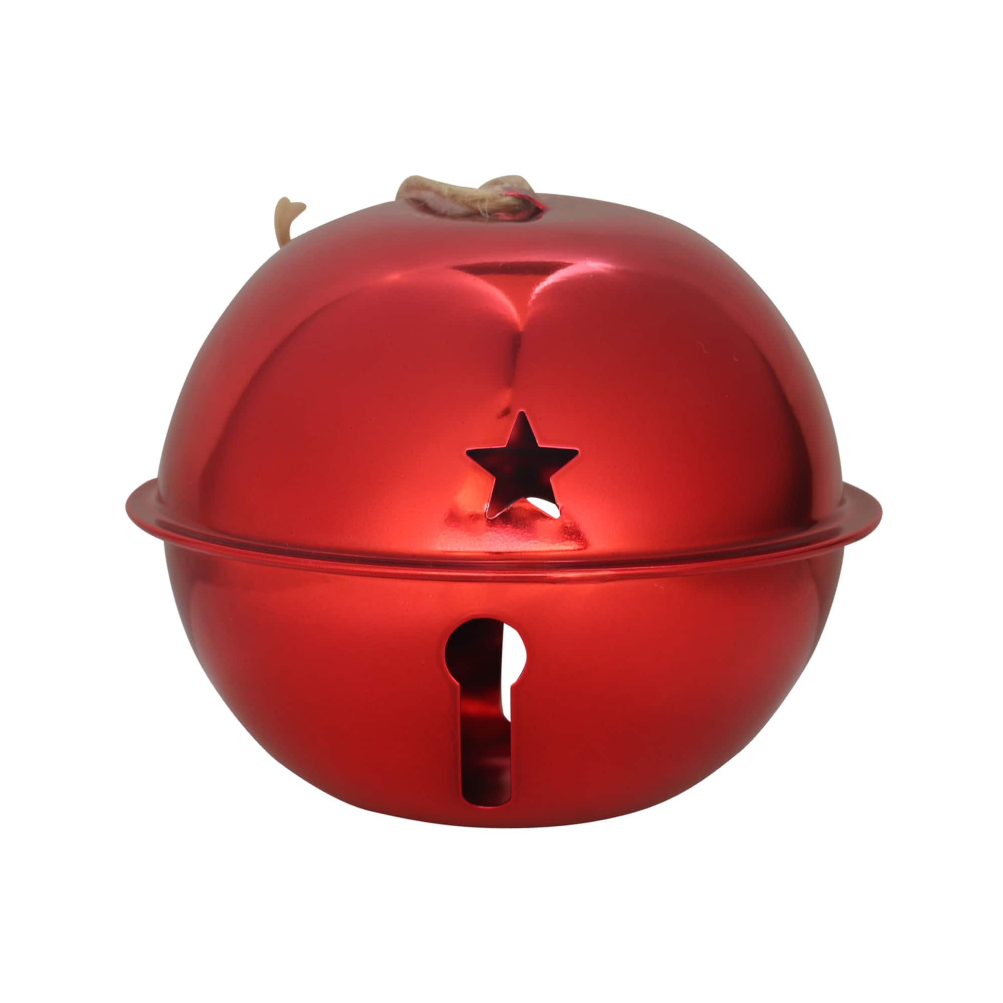 Haute Decor 4ct. 4.7" Nesting Jingle Bell Ornaments