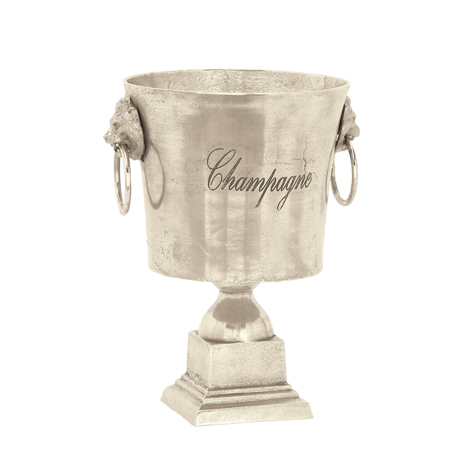 16" Silver Champagne Bucket