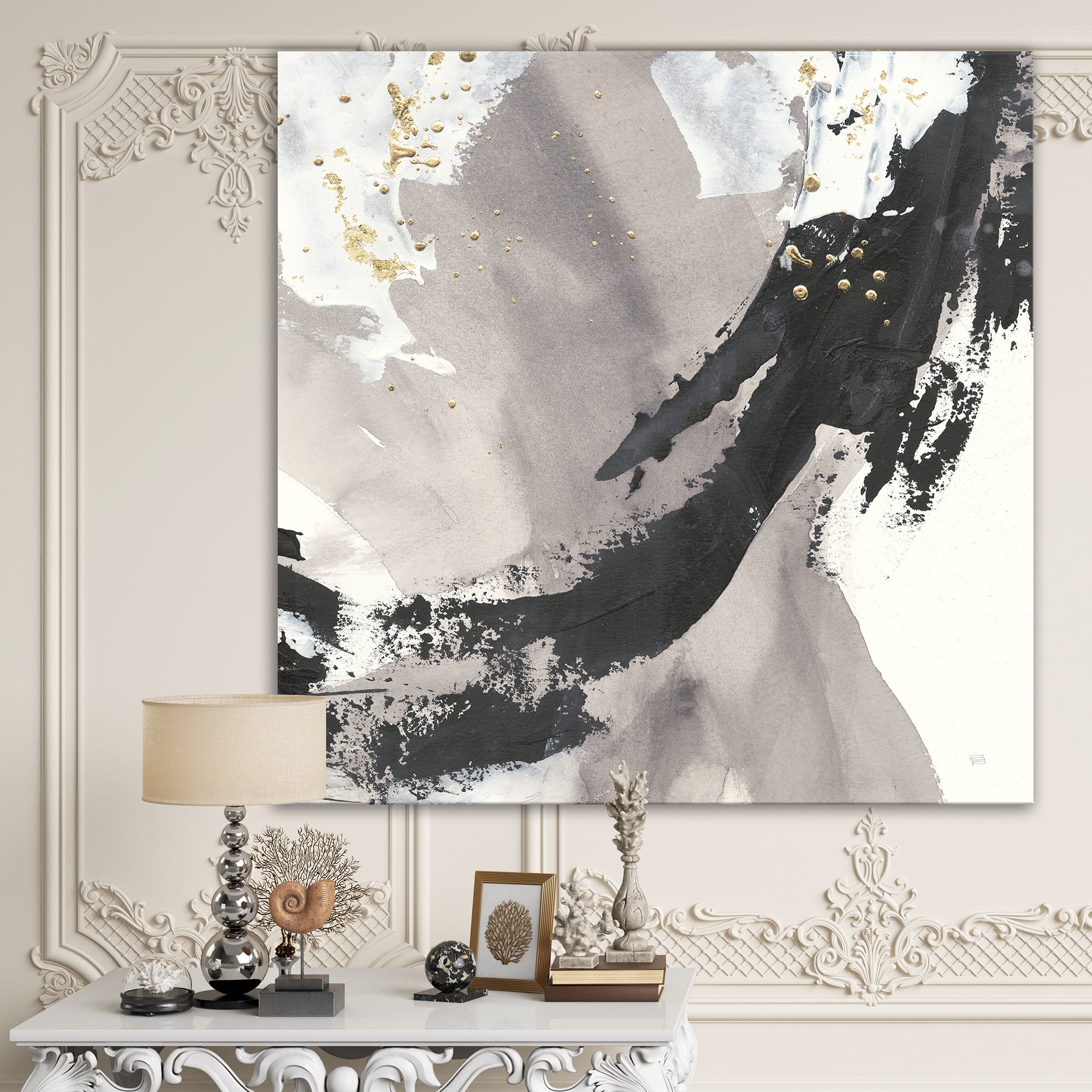 Designart - Glam Painted Arcs III