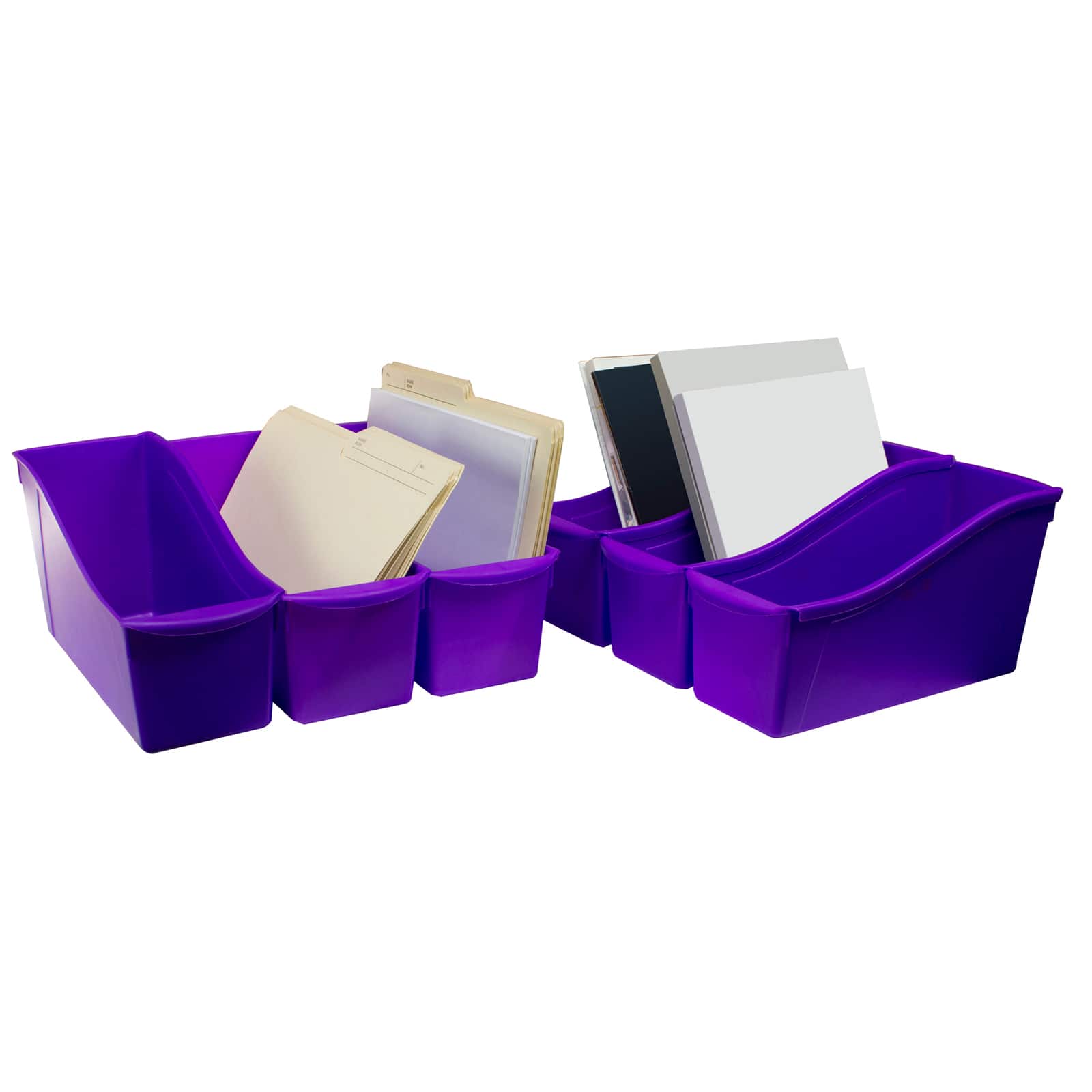 Storex Large Book Bin