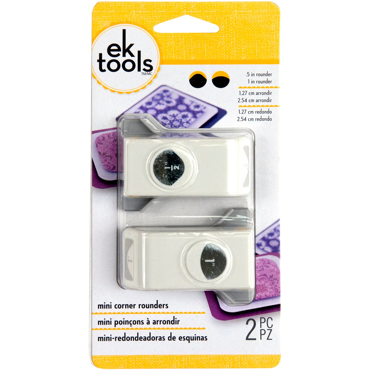 EK Tools Mini Corner Rounder Punche Set