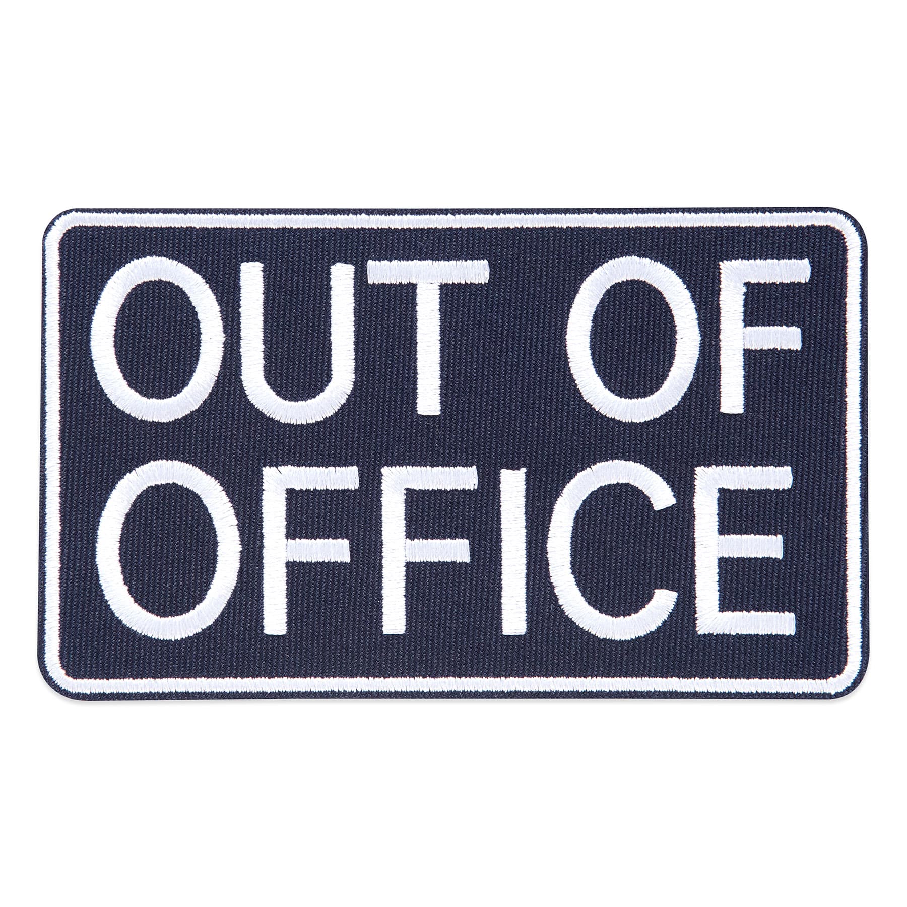 Summer Out of Office Iron-On & Adhesive Embroidered Patch by Make Market®