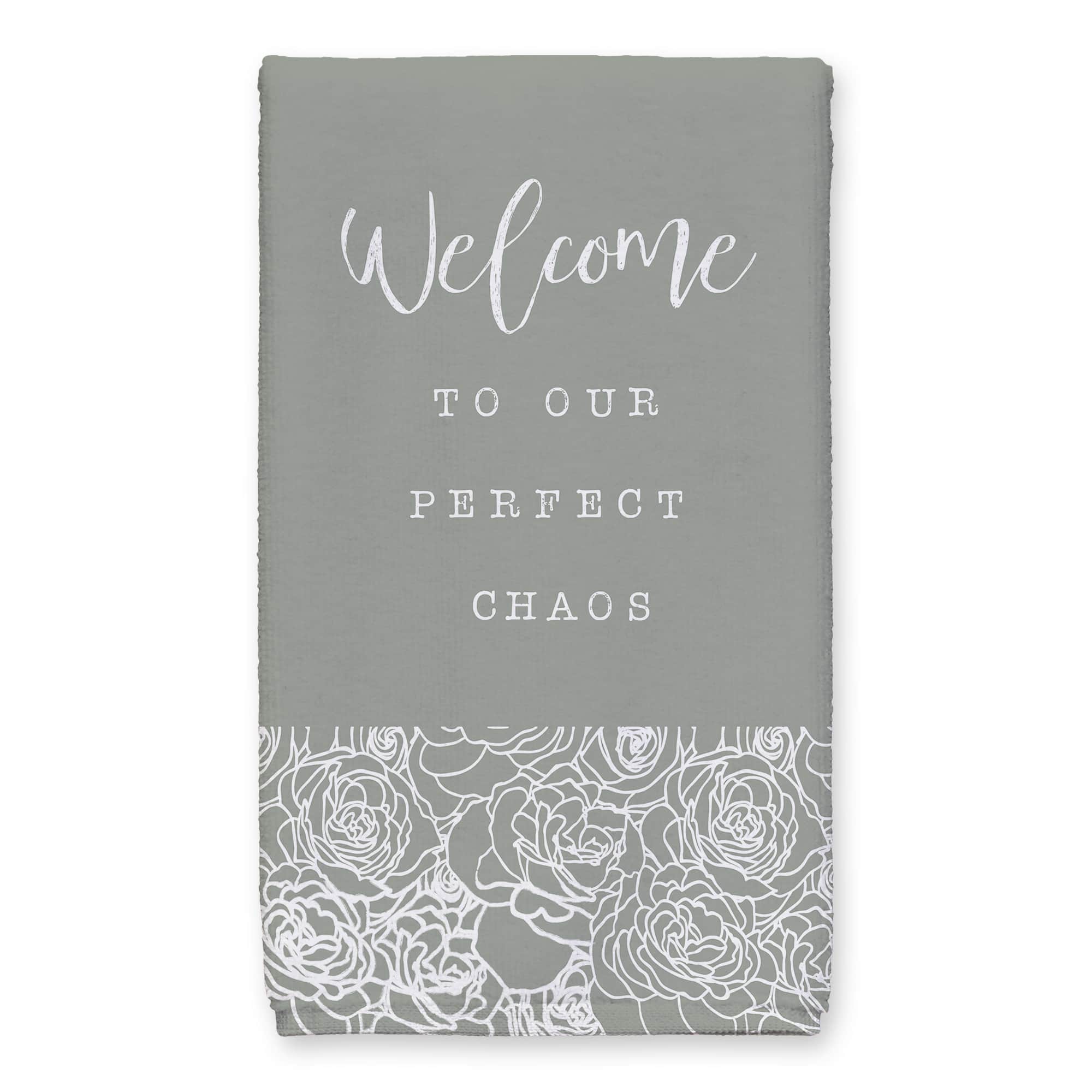 Welcome to Chaos Tea Towel - Set of 2
