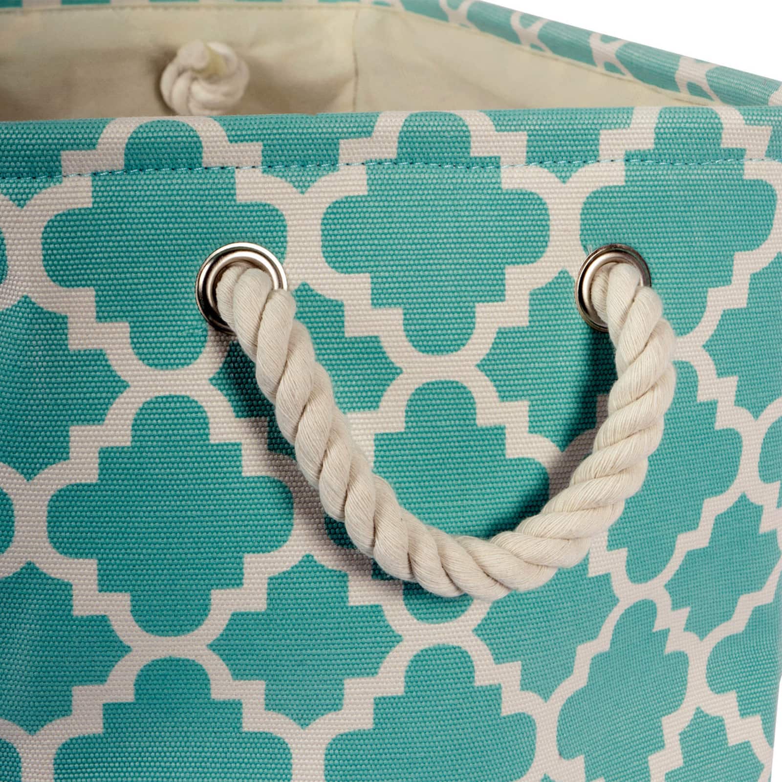 DII® Large Round Polyester Lattice Bin