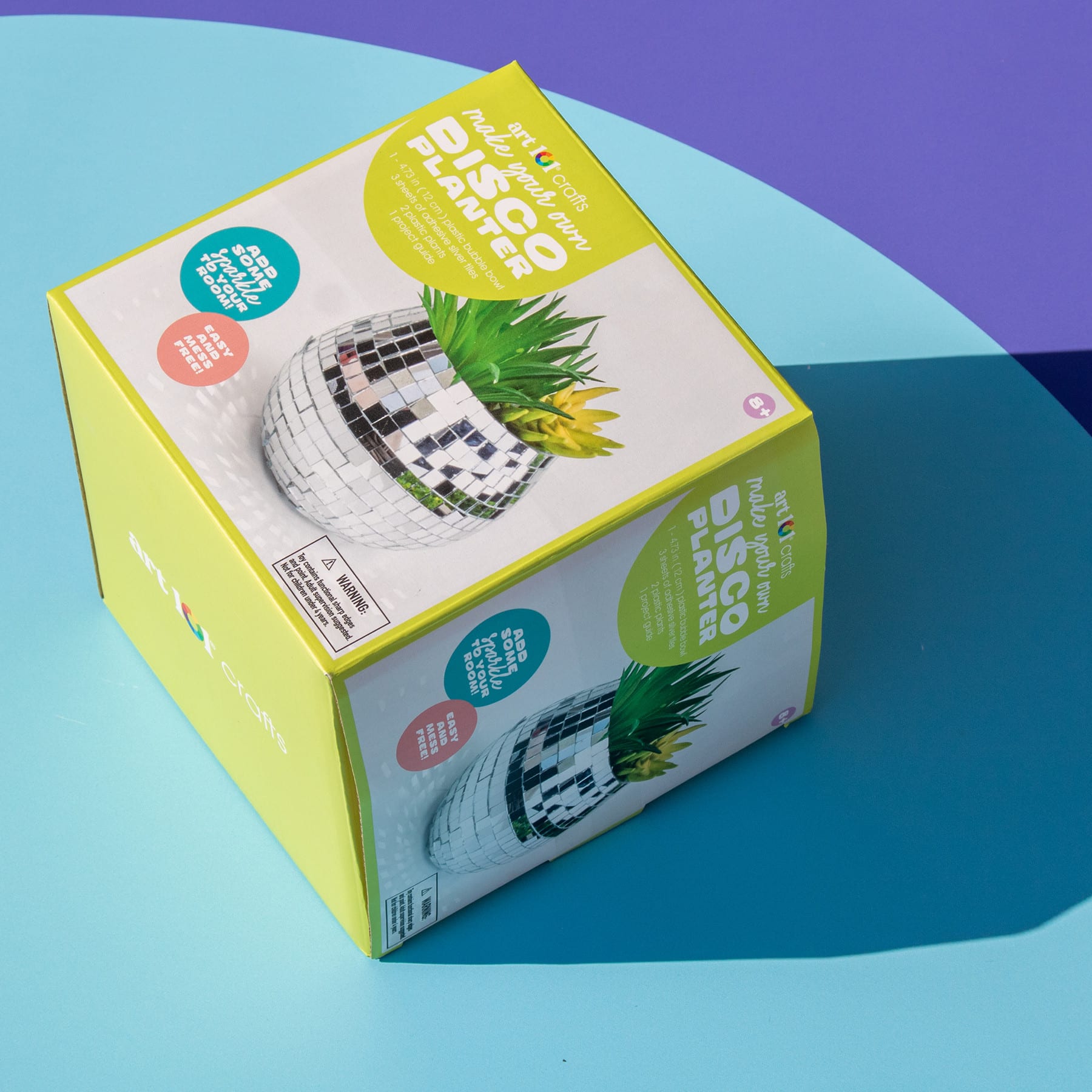 Art 101 Make Your Own Disco Planter Kit