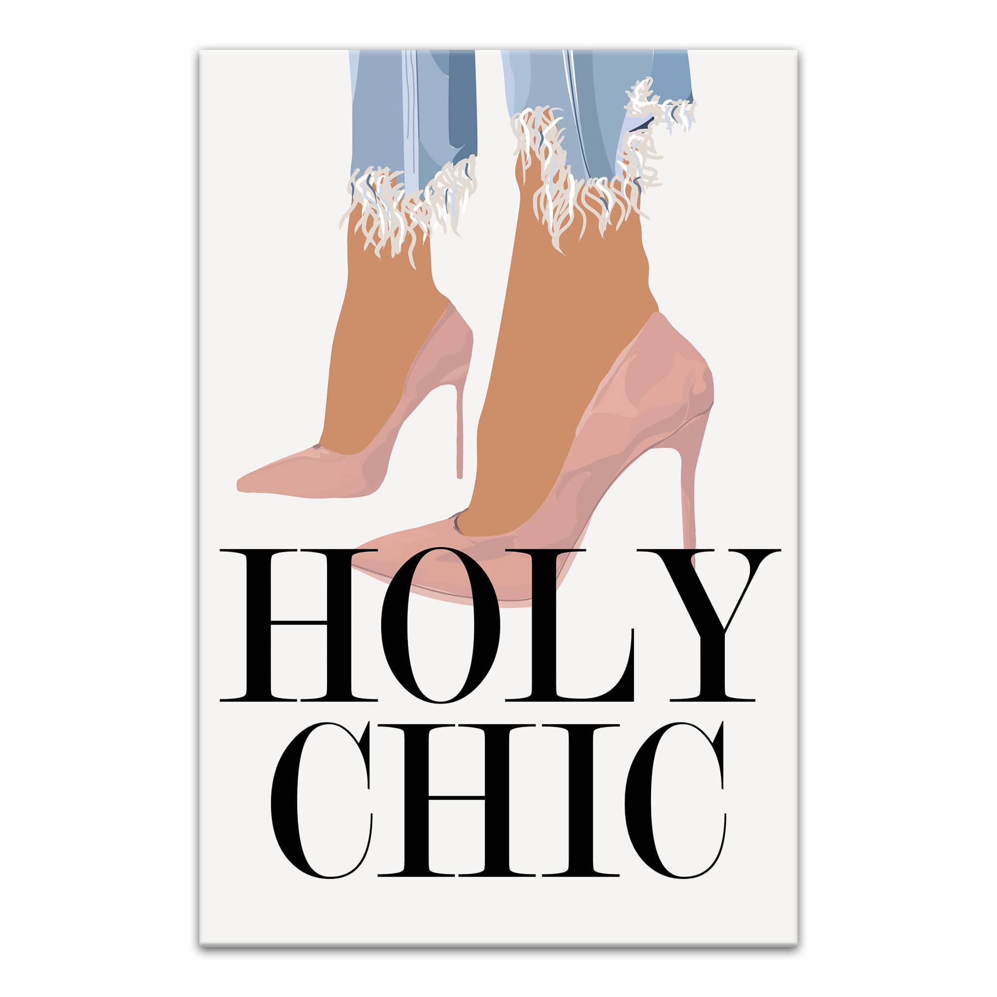 Holy Chic Canvas Wall Art