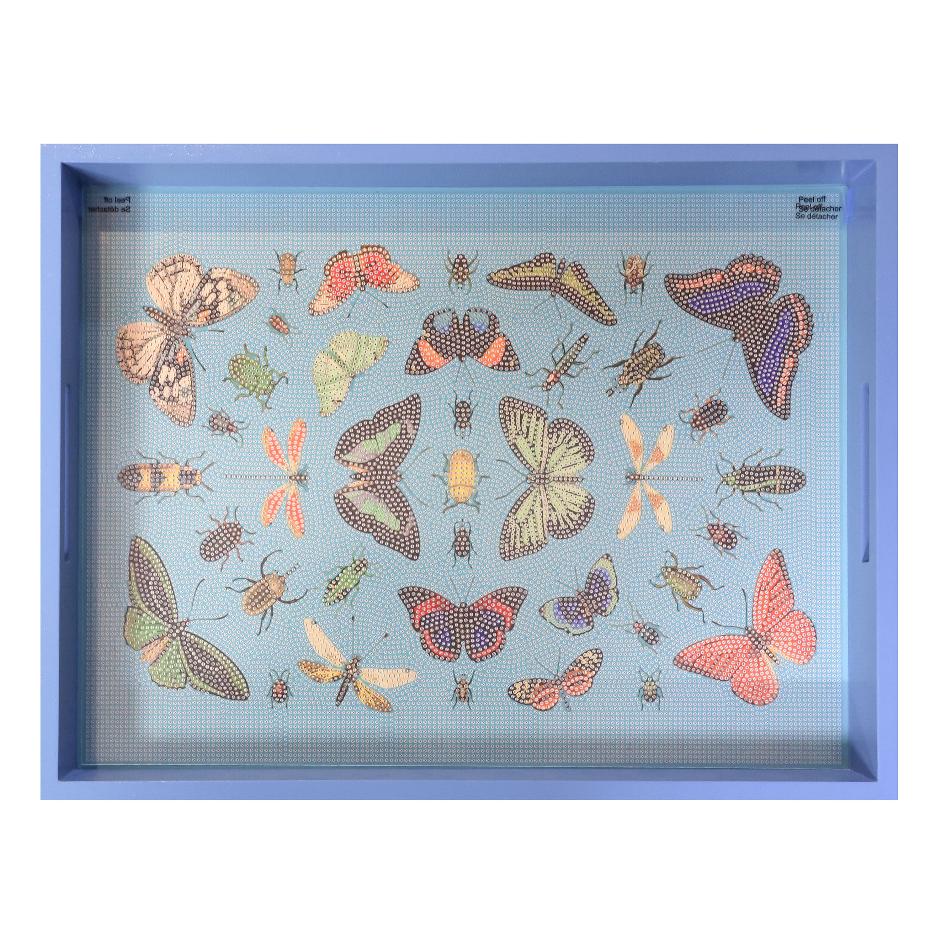 Jonathan Adler x Michaels 14" x 18" Butterfly Diamond Art Tray Kit