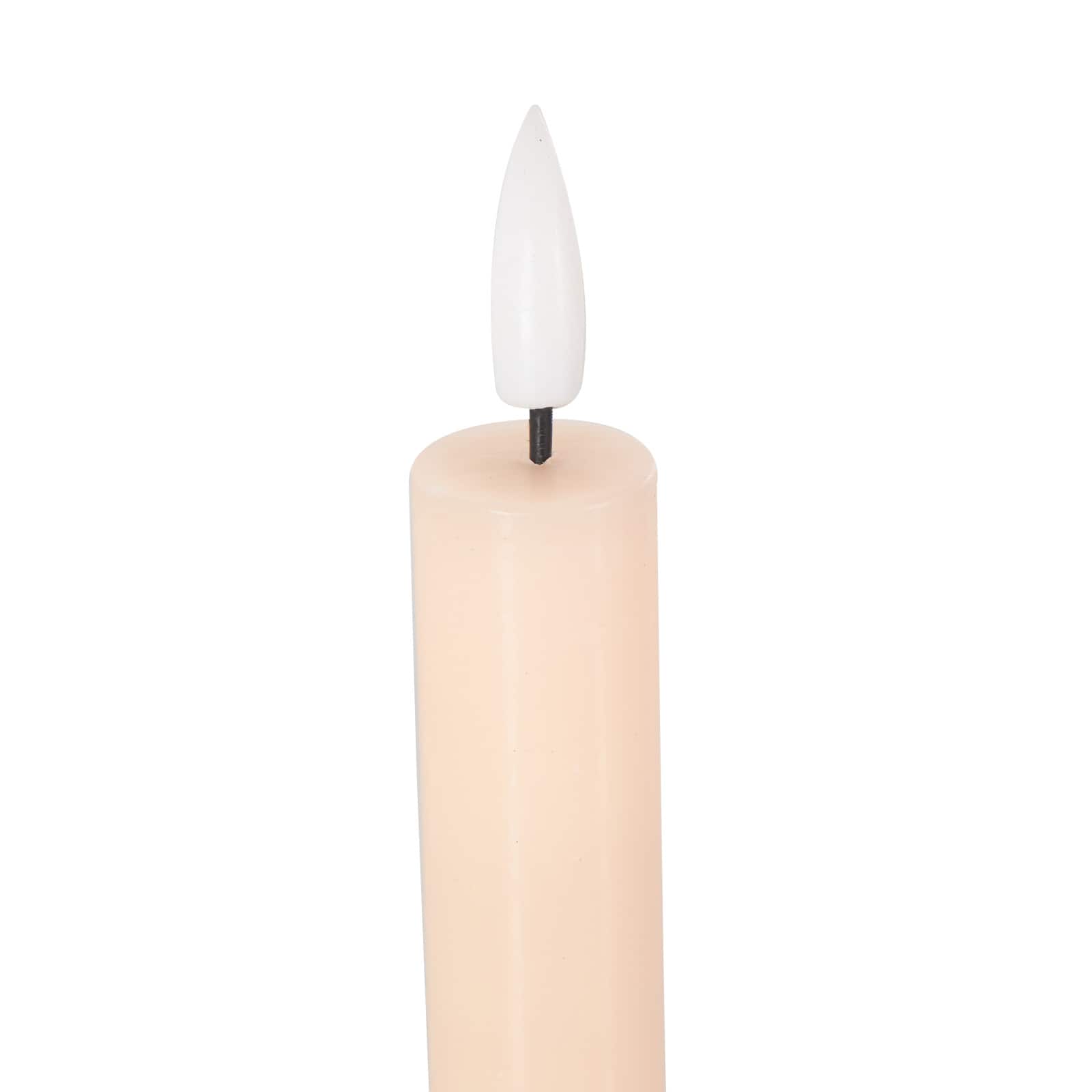 8" Flameless Wax Candles with Remote Control, 6ct.
