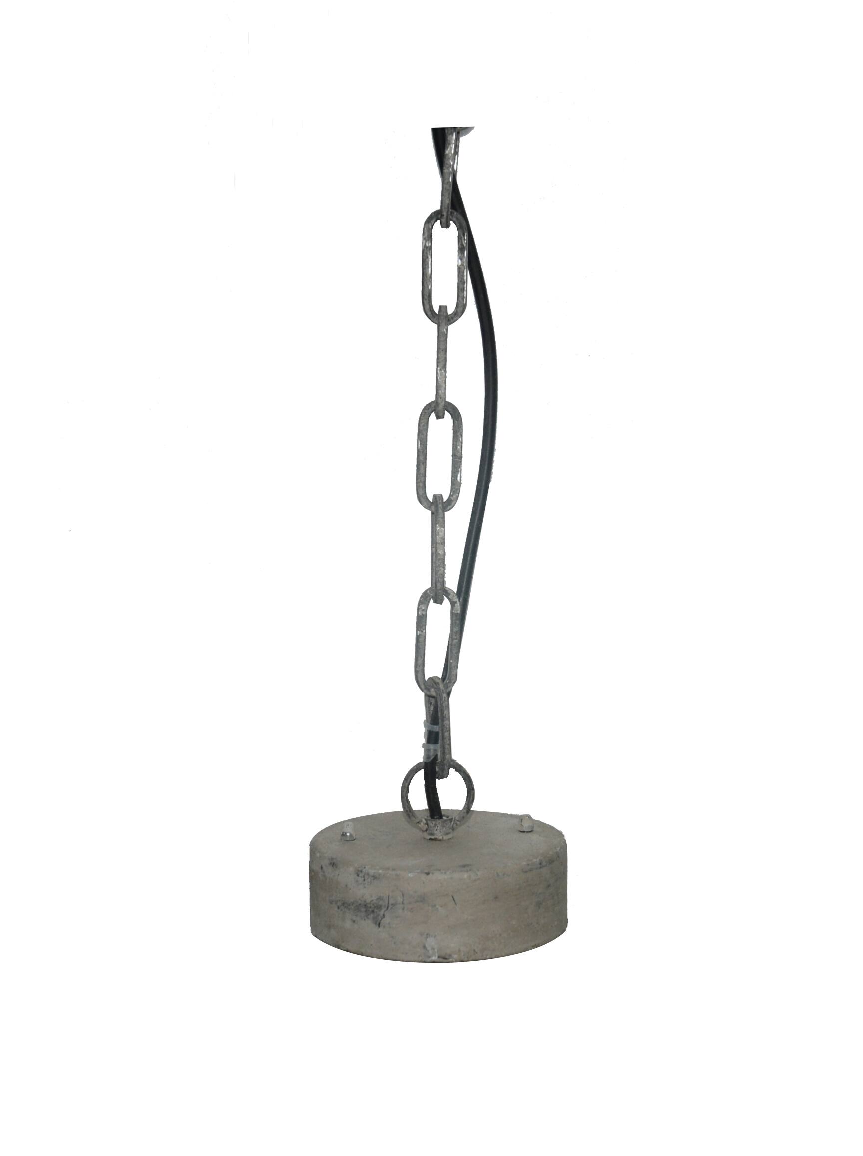 Hello Honey® 27" Metal Chandelier With Wood Beads