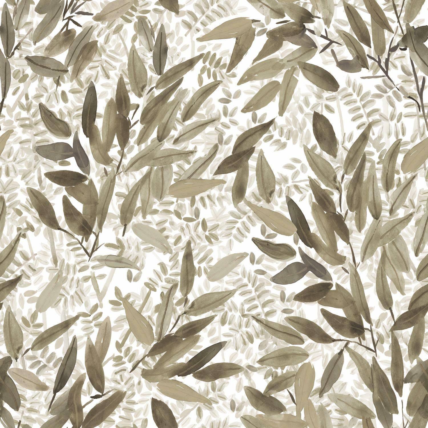 RoomMates Watercolor Leaves Peel & Stick Wallpaper