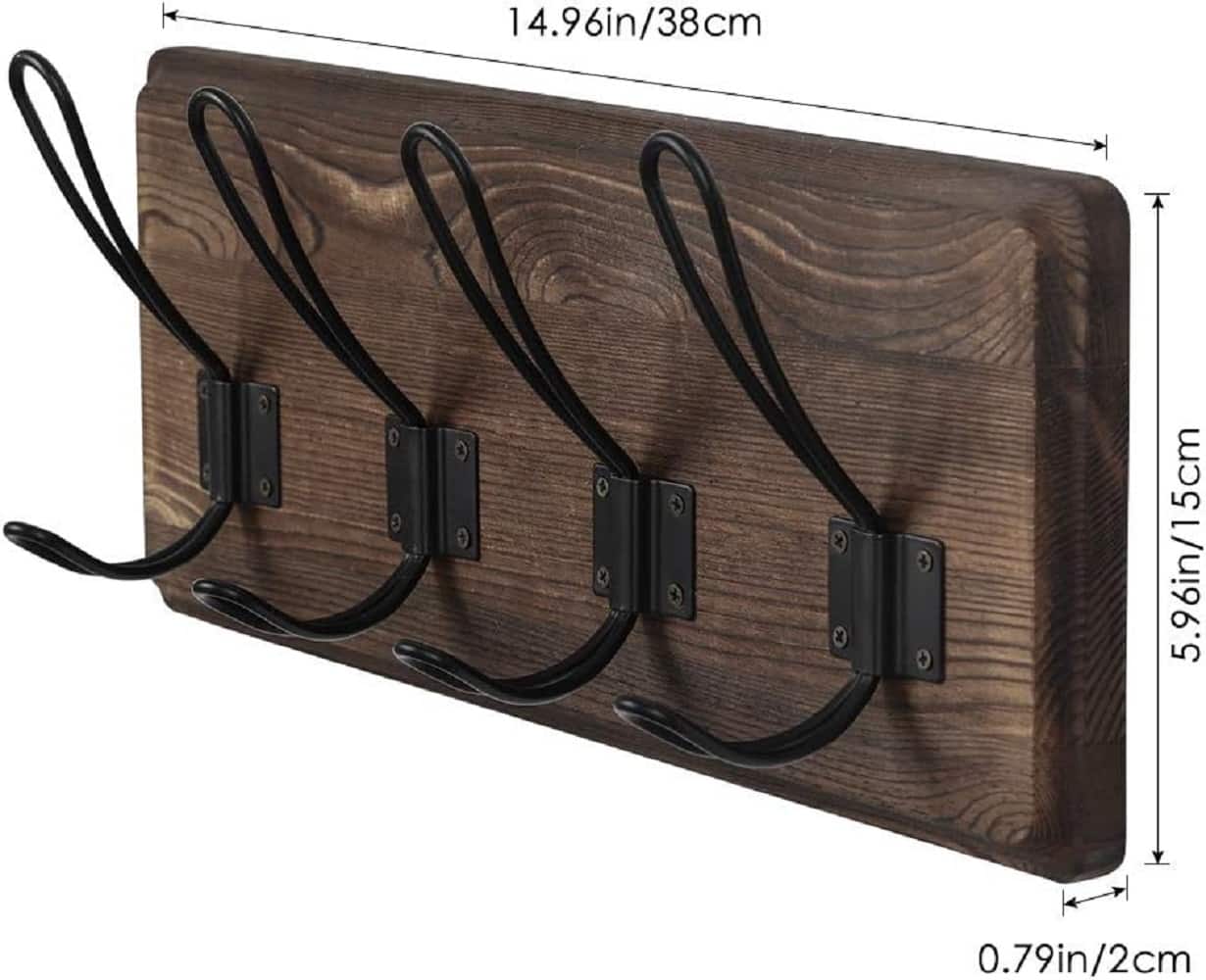 NEX™ Wall-Mounted 8-Hook Coat Rack
