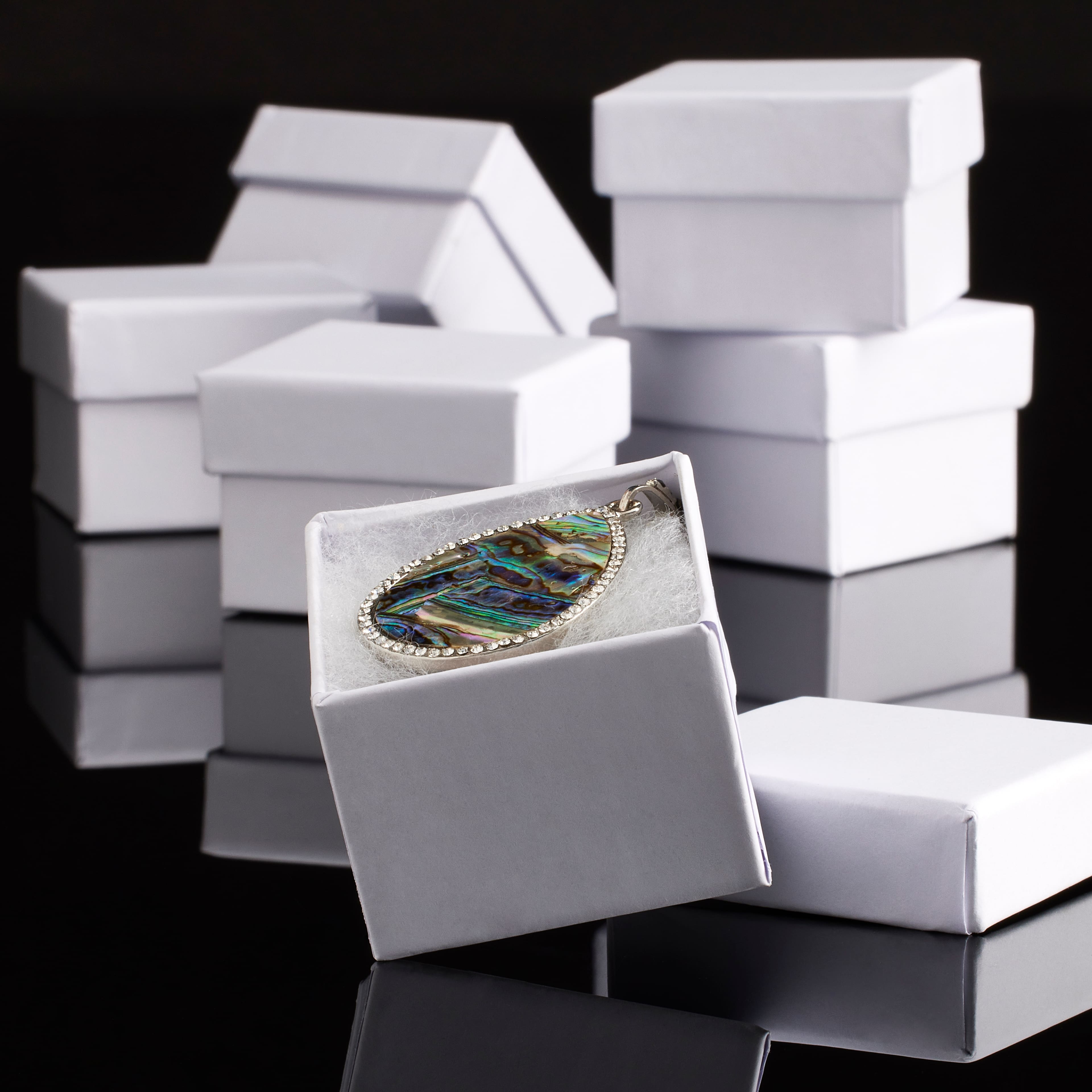 White Ring Boxes by Bead Landing™