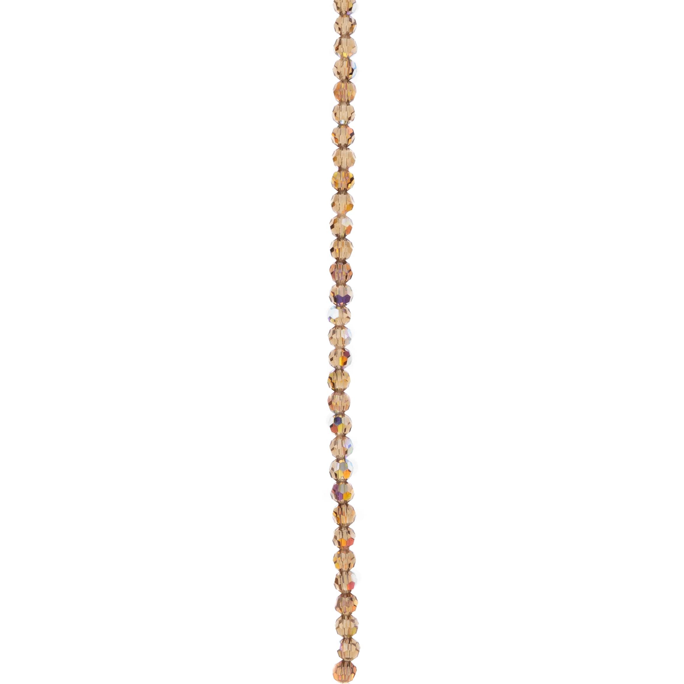 12 Packs: 31 ct. (372 total) Preciosa Glass Crystal Round Beads, 4mm by Bead Landing™