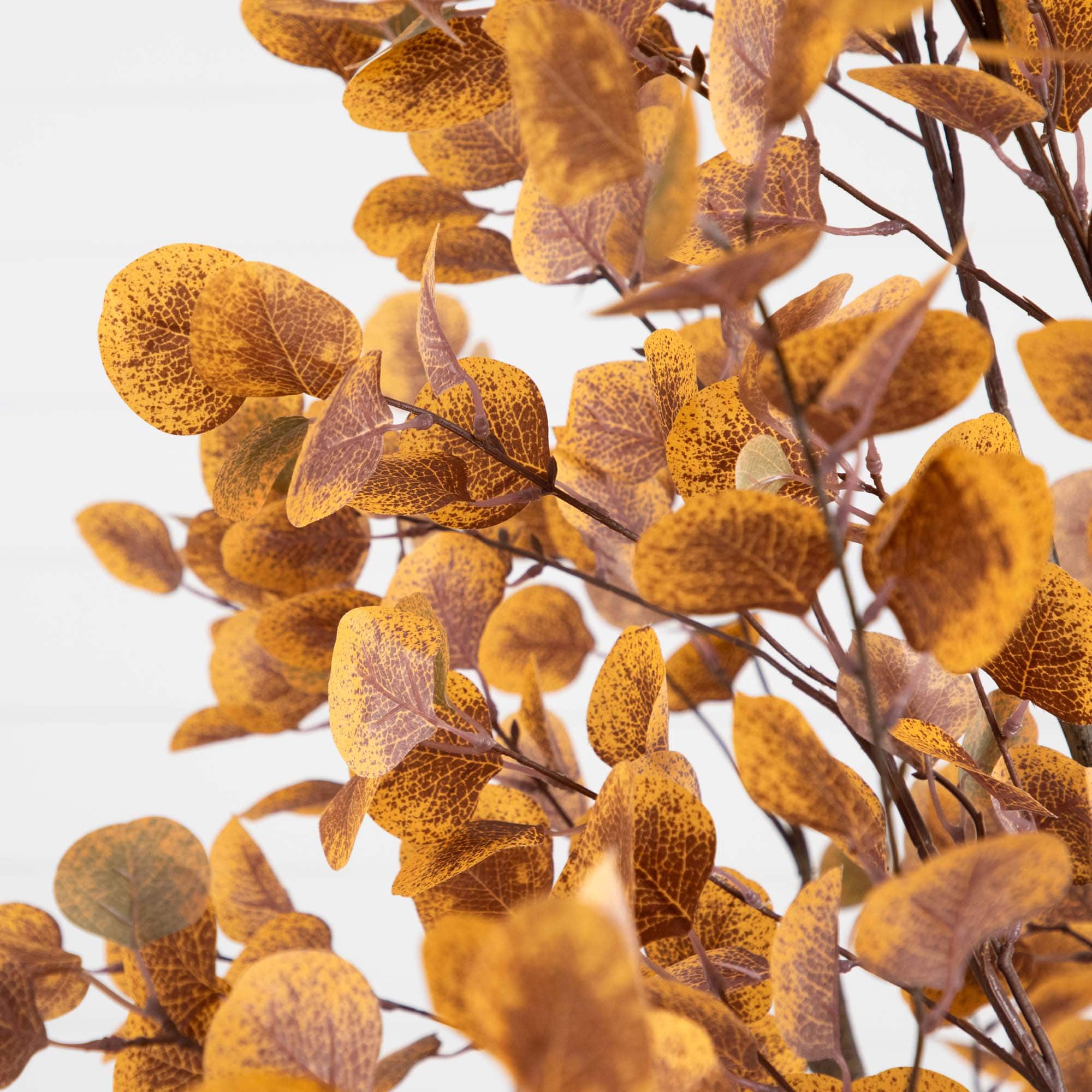 8ft. Potted Artificial Autumn Eucalyptus Tree