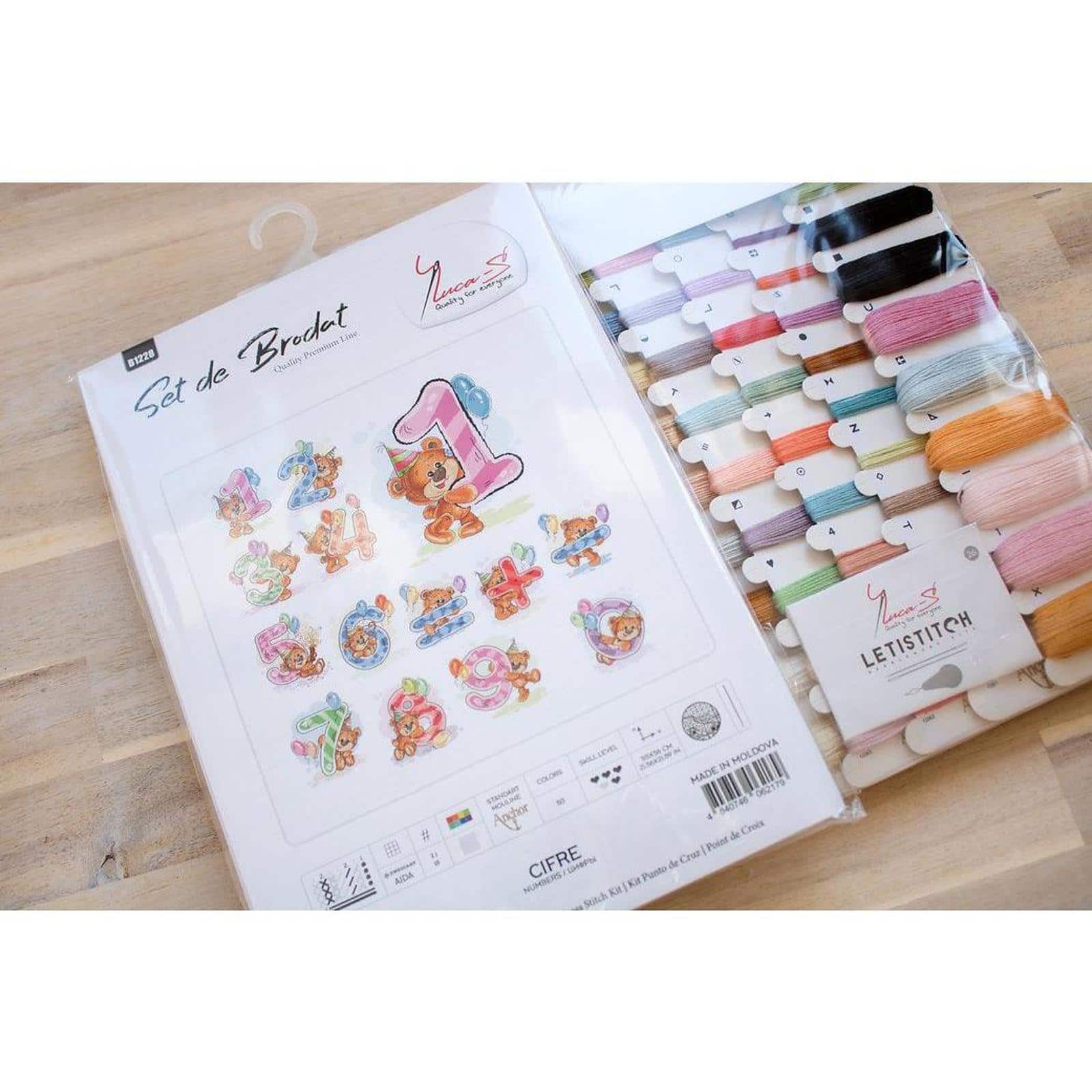 Luca-s Numbers Counted Cross Stitch Kit