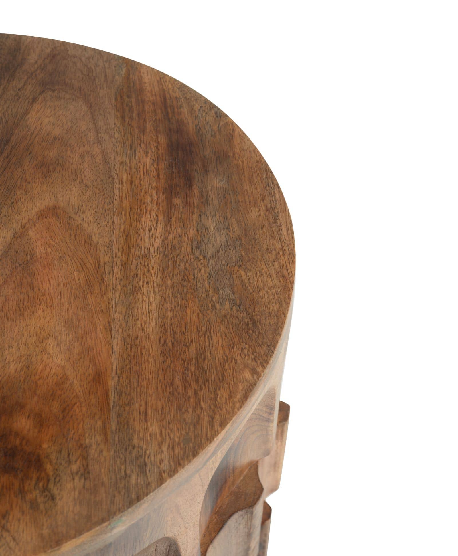 22" Mango Wood Stool by Ashland®