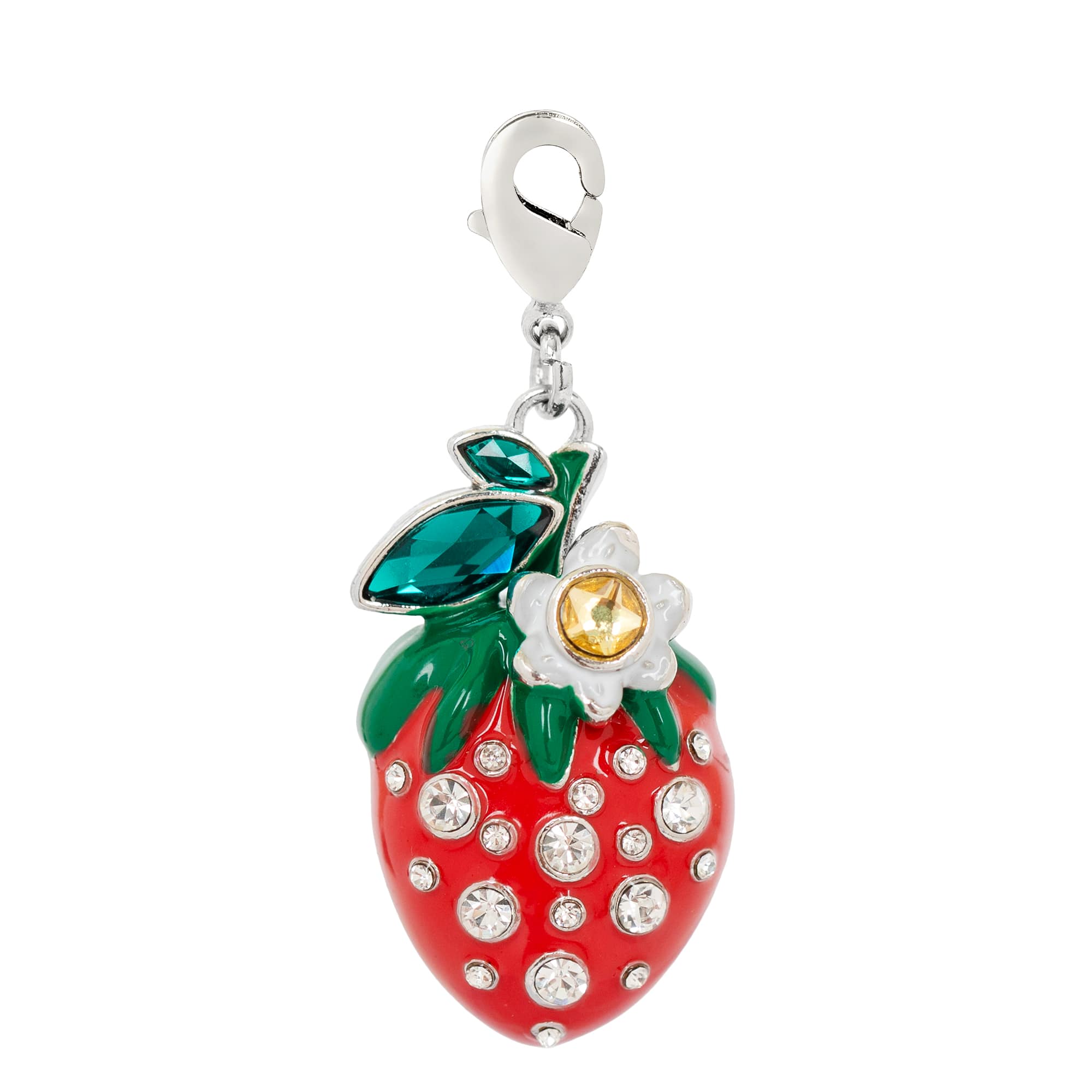 Strawberry Austrian Crystal Charm by Bead Landing™