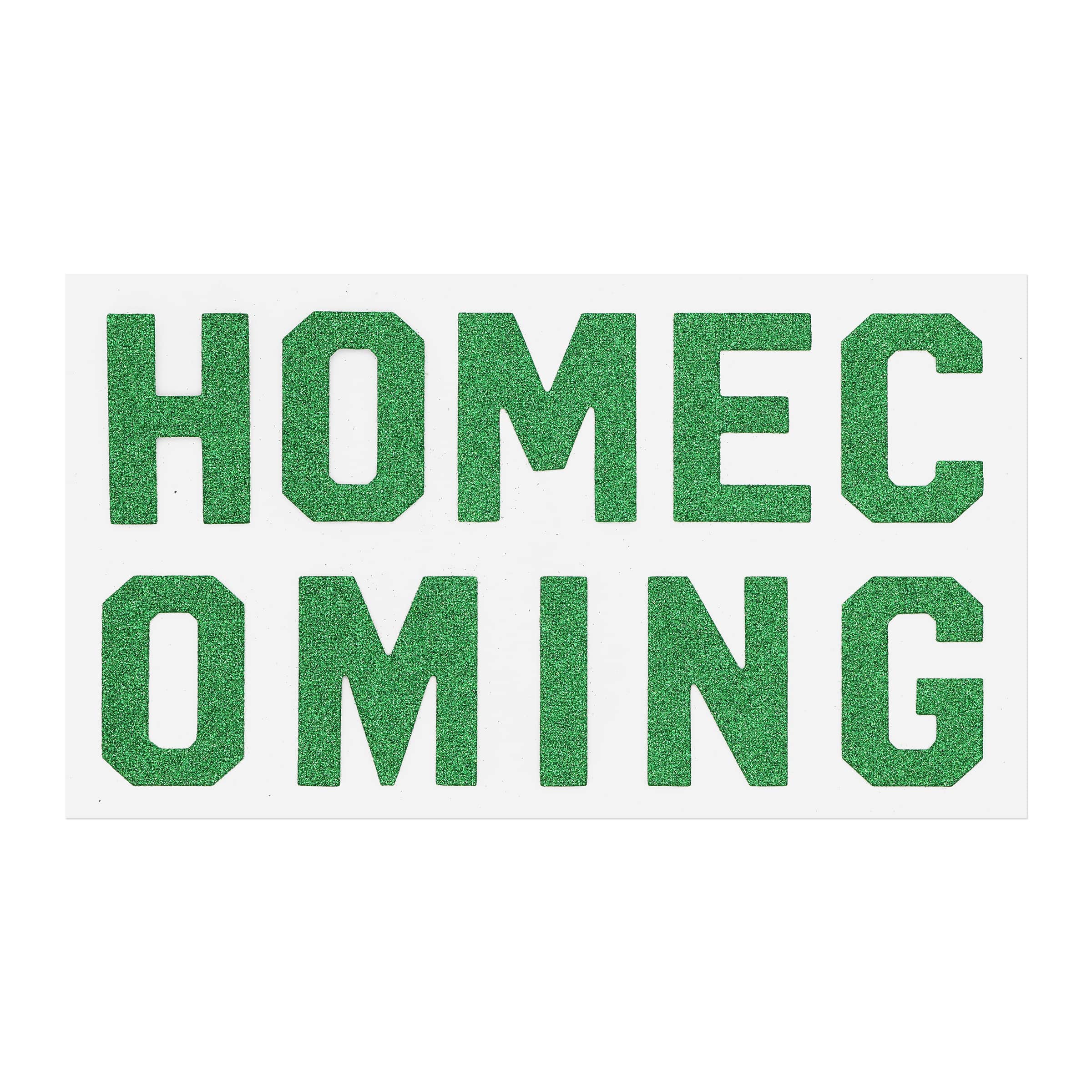 Glitter Homecoming Letter Stickers by Celebrate It