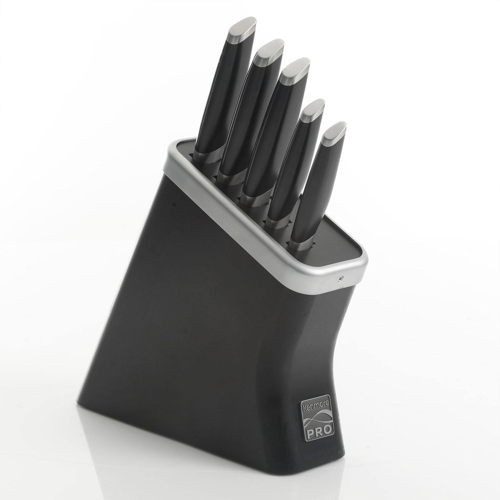 Kenmore® Pro Truman 6-Piece Black High Carbon Stainless Steel Cutlery Set