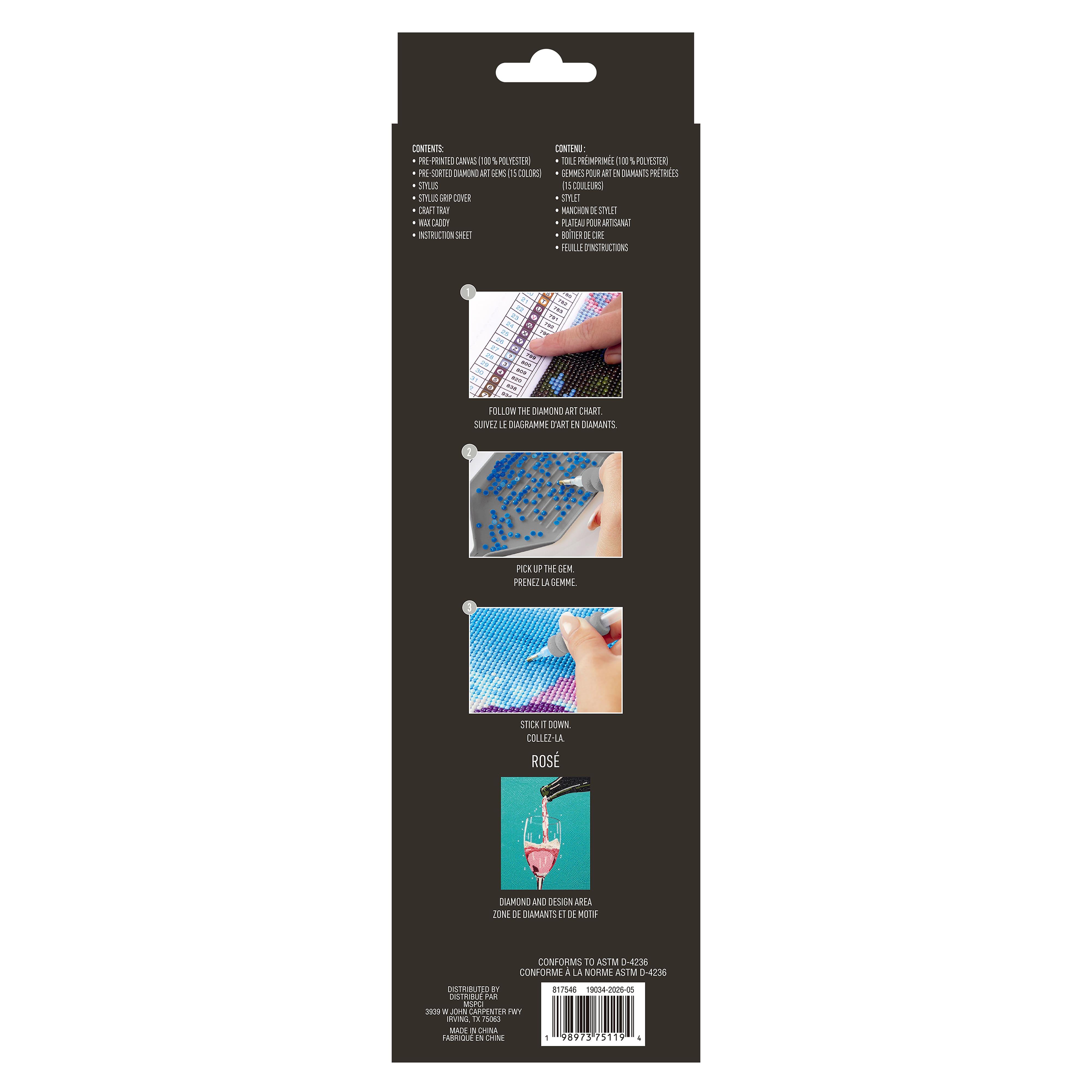8" x 10" Rosé Diamond Art Kit by Make Market®