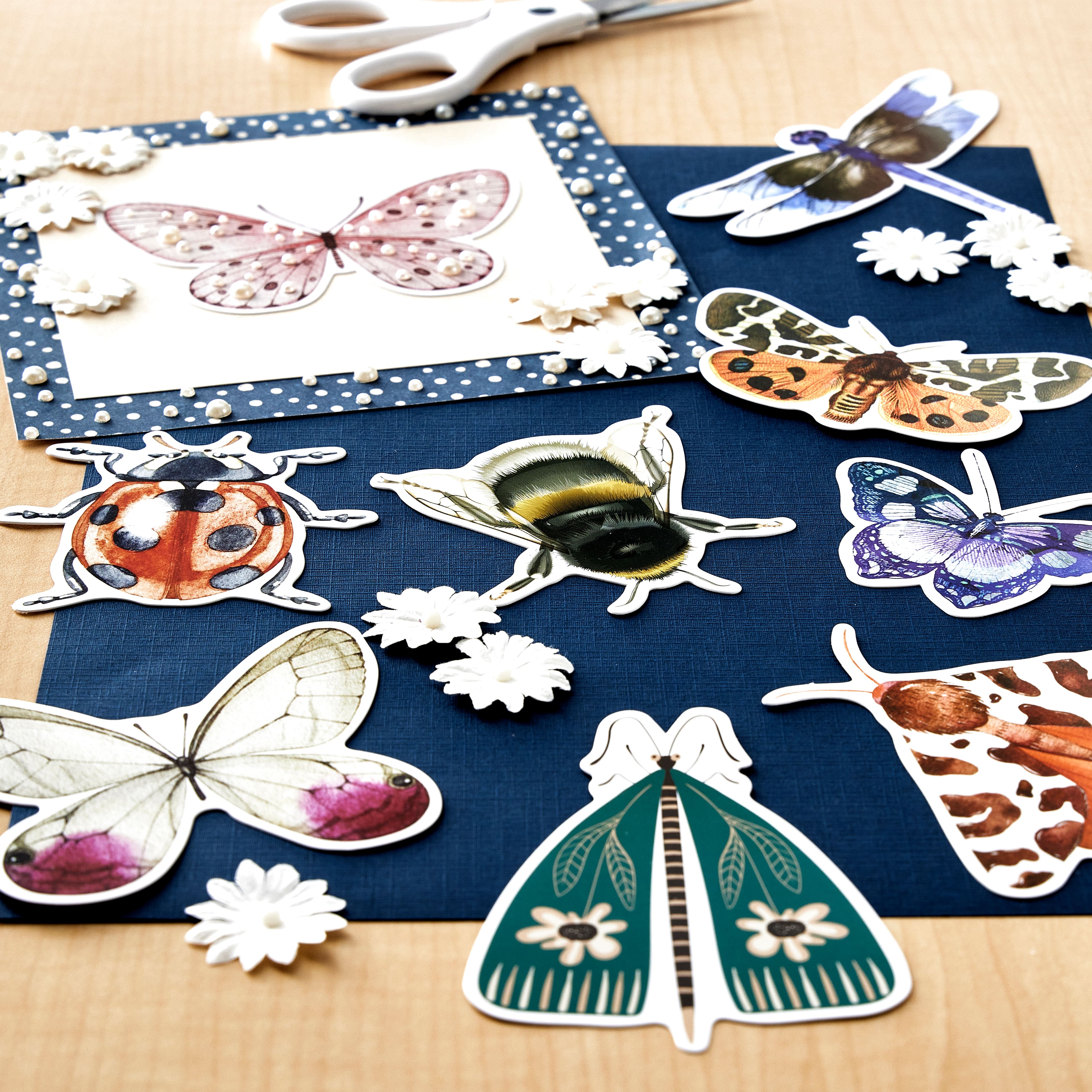 12 Pack: Things with Wings Die Cut Stickers by Recollections™