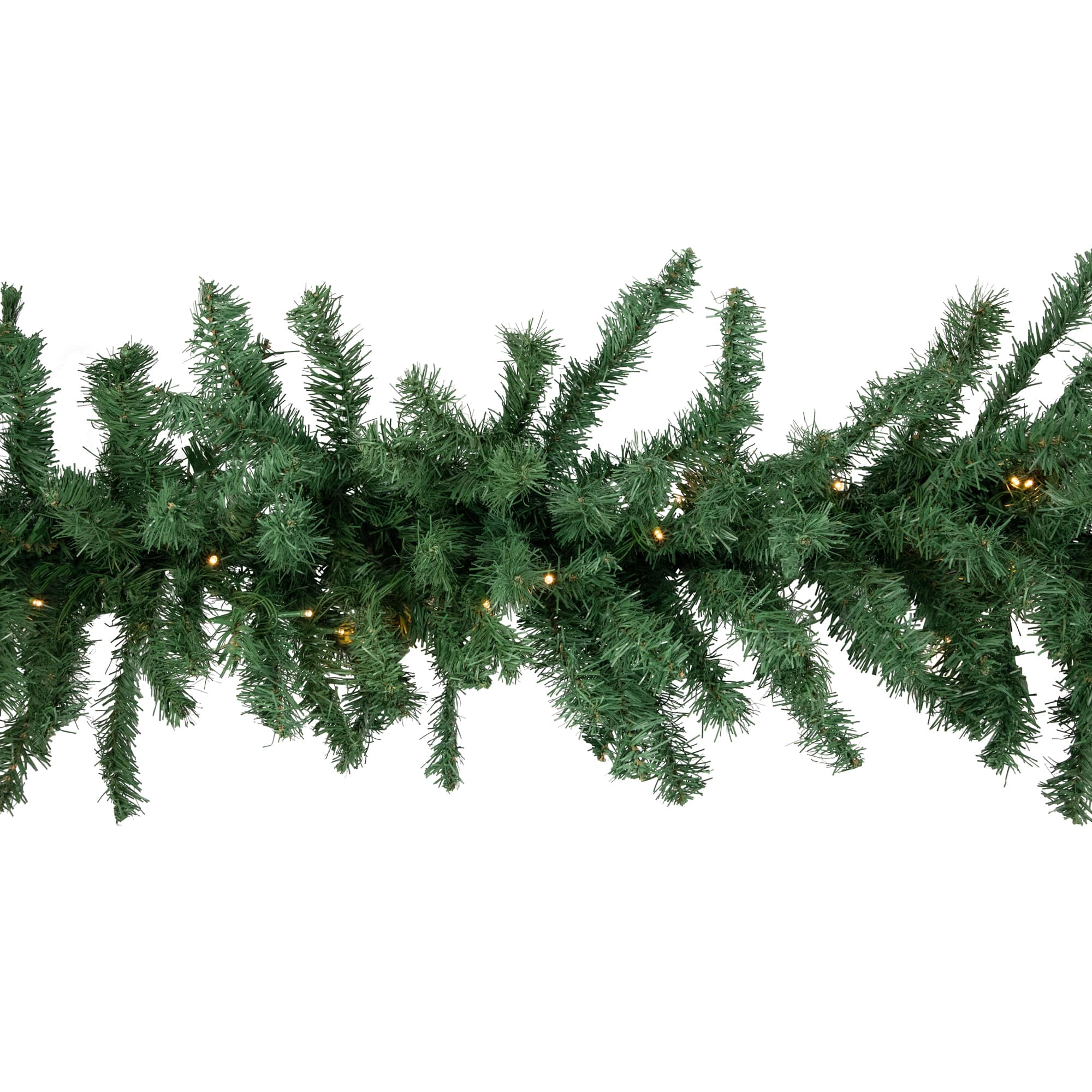 Northlight 9ft Pre Lit Artificial Pine Led Lights Christmas Outdoor Garland, One Size, Green