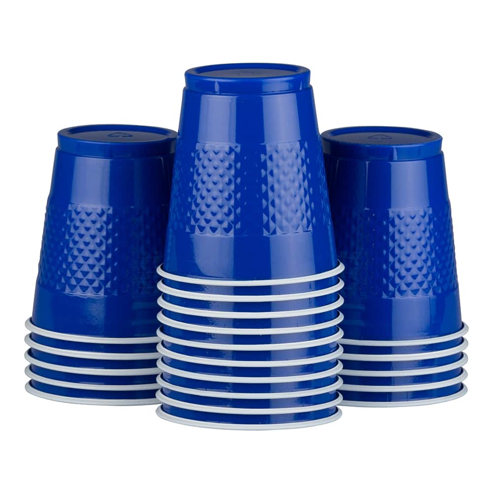 JAM Paper 12 oz Plastic Party Cups, 20ct. in Blue | 12 fl oz | Michaels&reg;