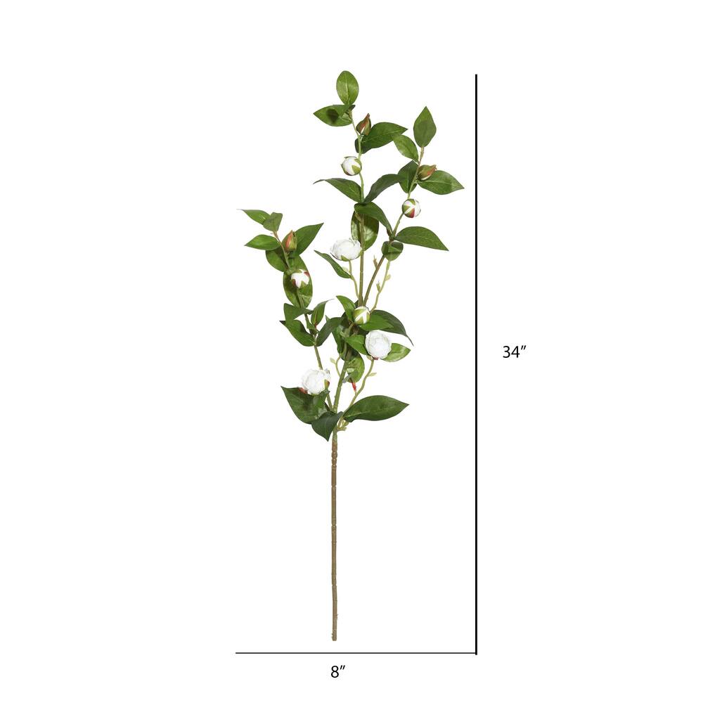 White Tea Rose Spray, 3ct.
