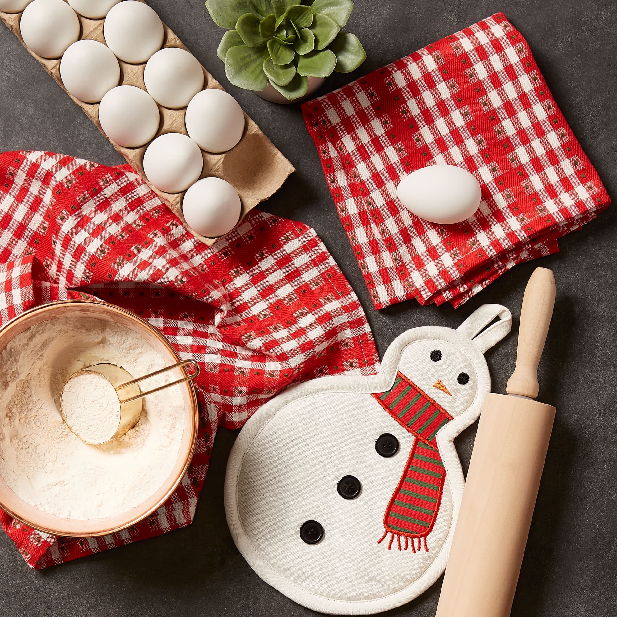 DII® Cozy Snowman Potholder Gift Set