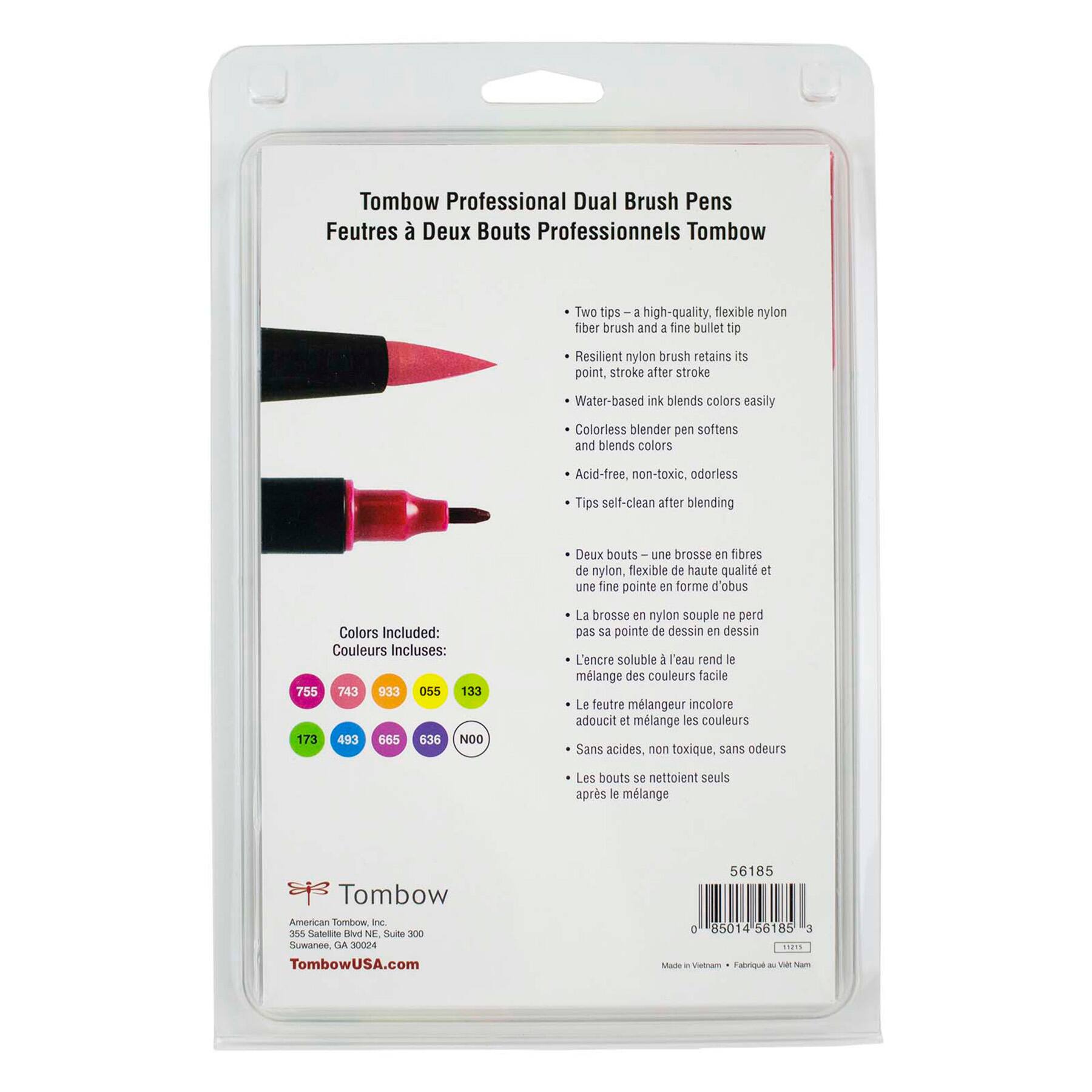 Tombow Bright Dual Brush Pens