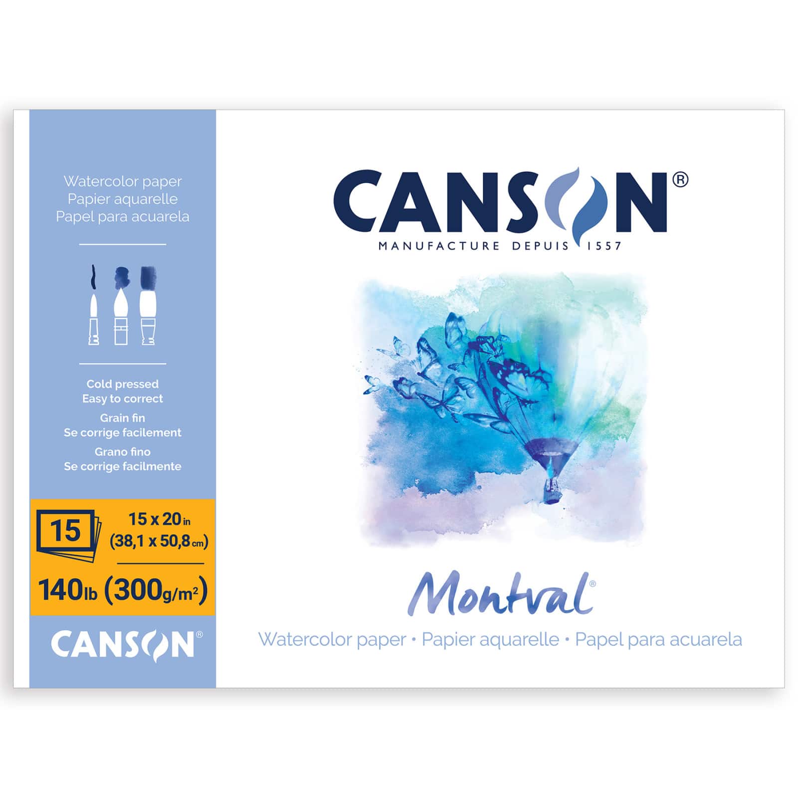 Canson® Montval® Artist Series Watercolor Block