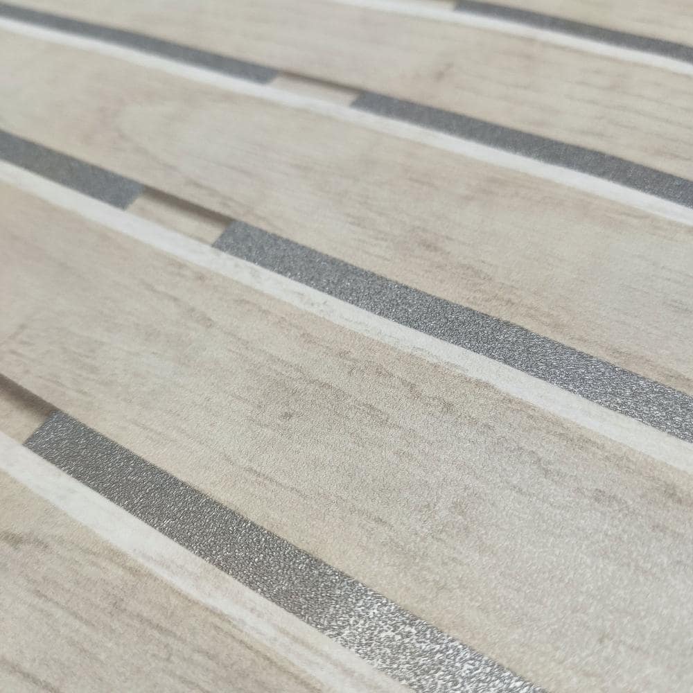 Designs Direct Horizontal Wood Slate Wallpaper