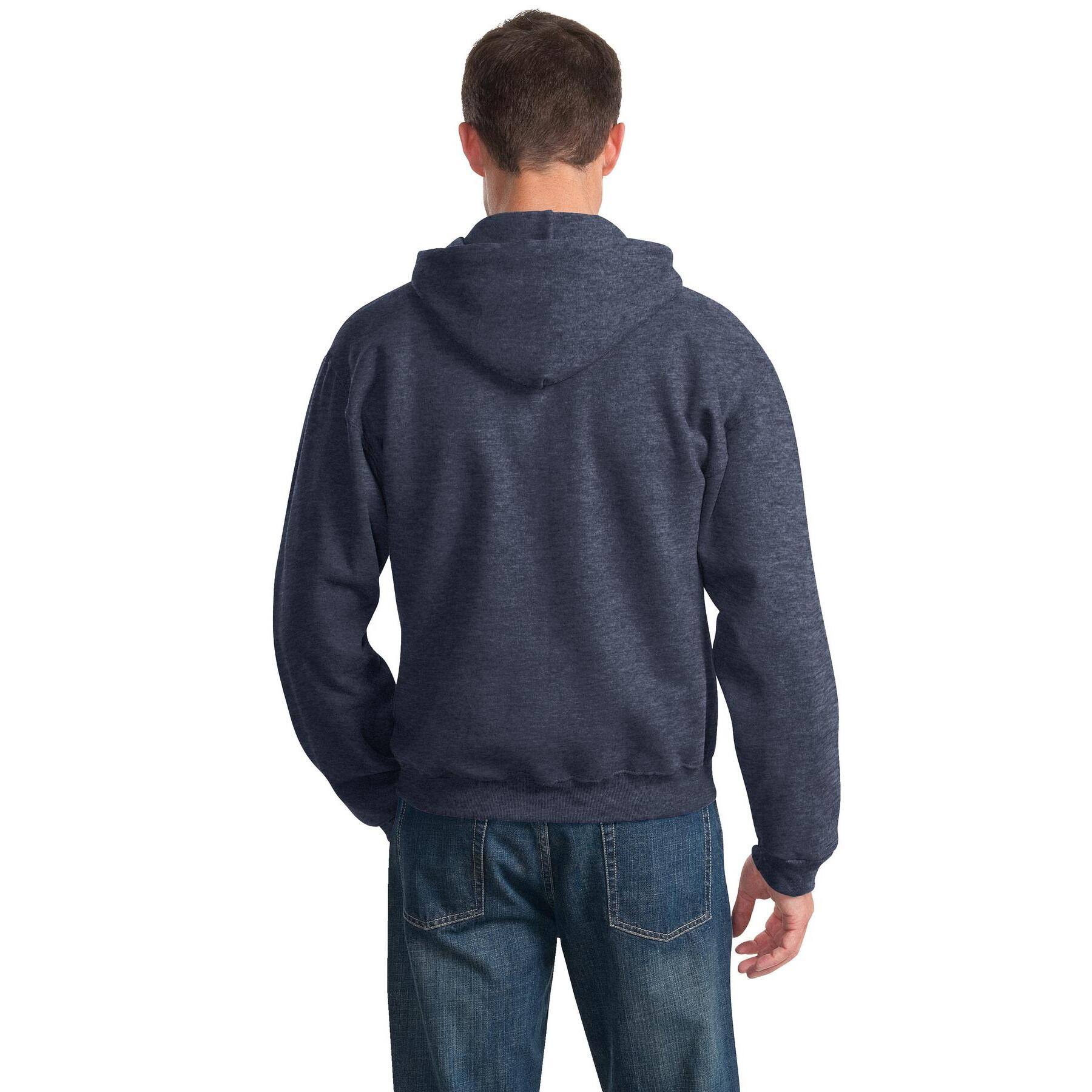 JERZEES® NuBlend Pullover Hooded Heathered Sweatshirt