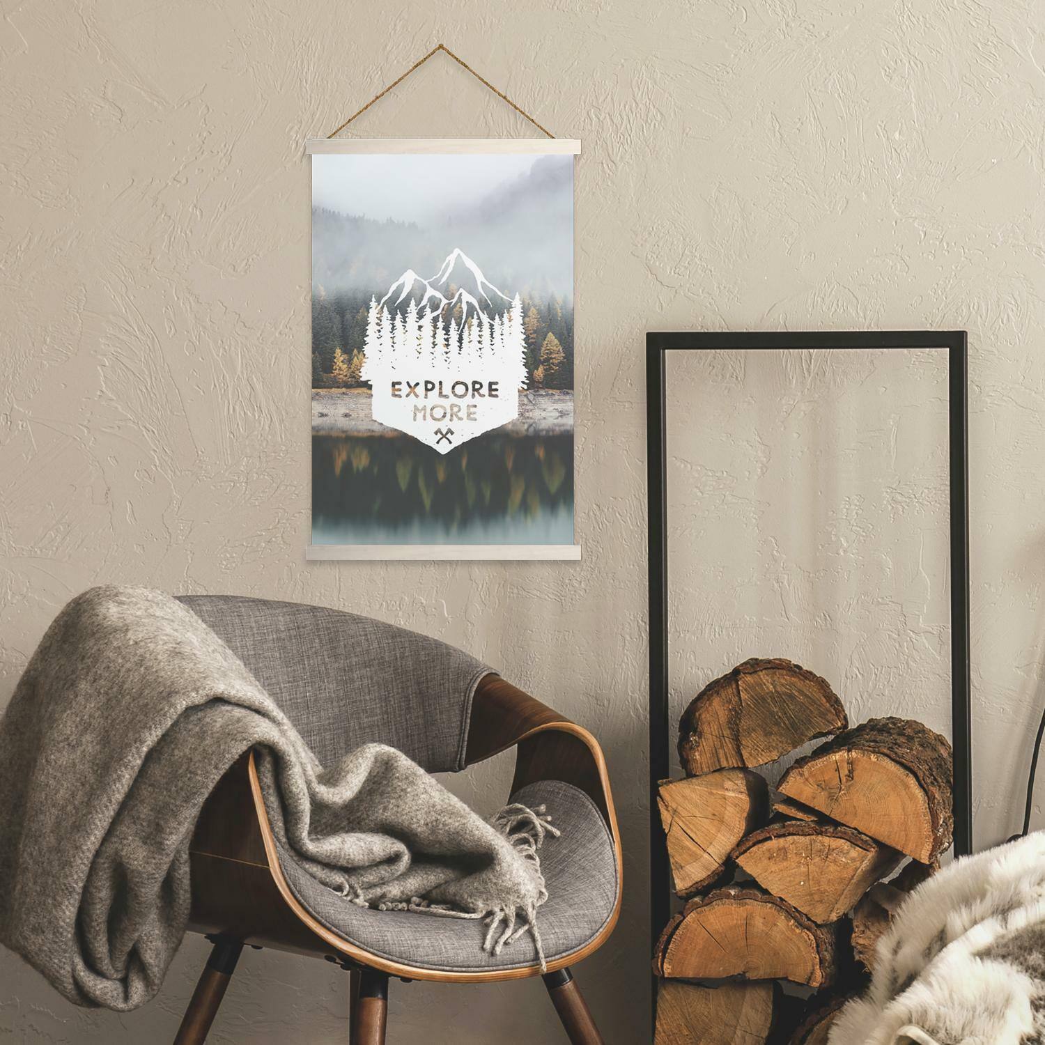 RoomMates Explore More Wall Hanging