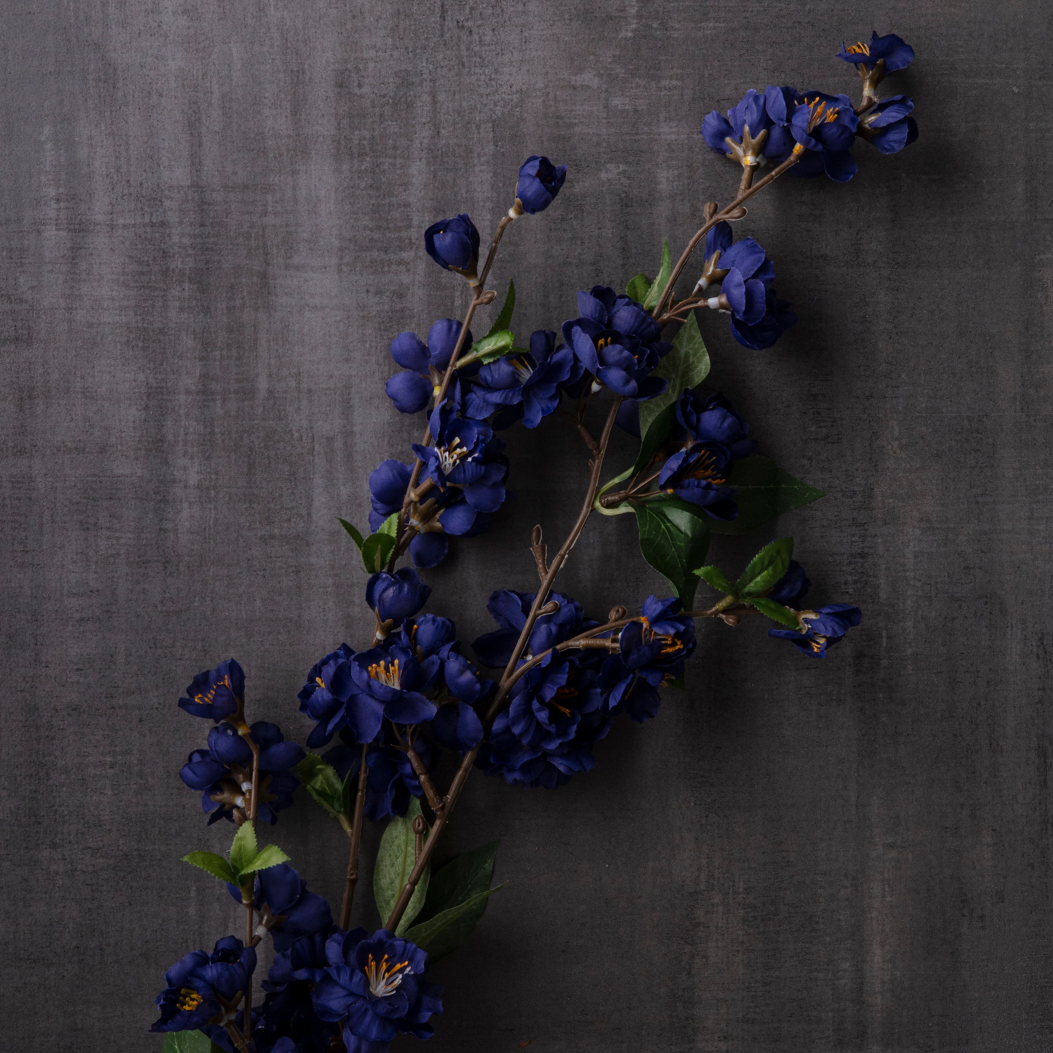 12 Pack: Dark Blue Blossom Spray by Ashland®