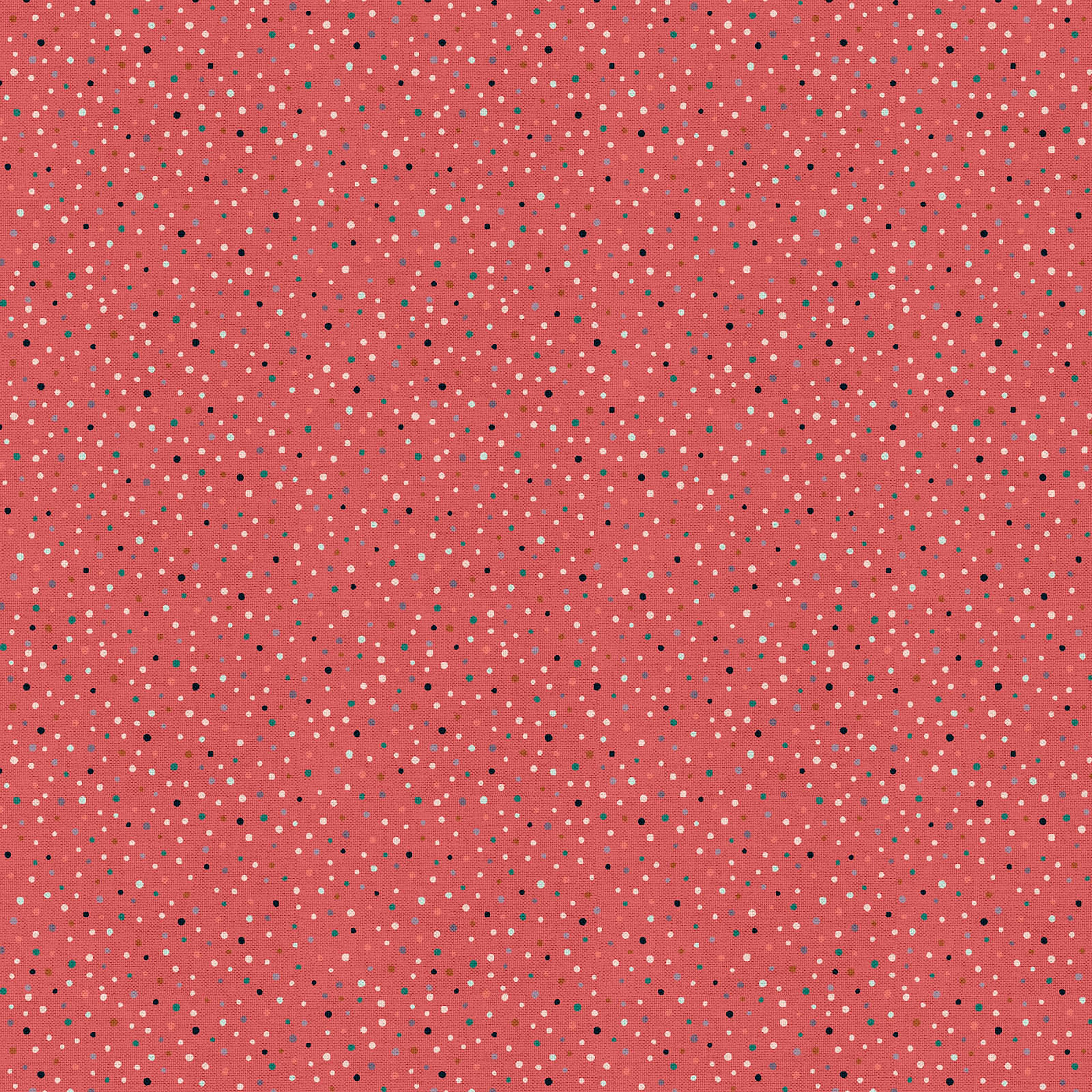 Fabric Editions Pink Ditsy Dot Cotton Fabric