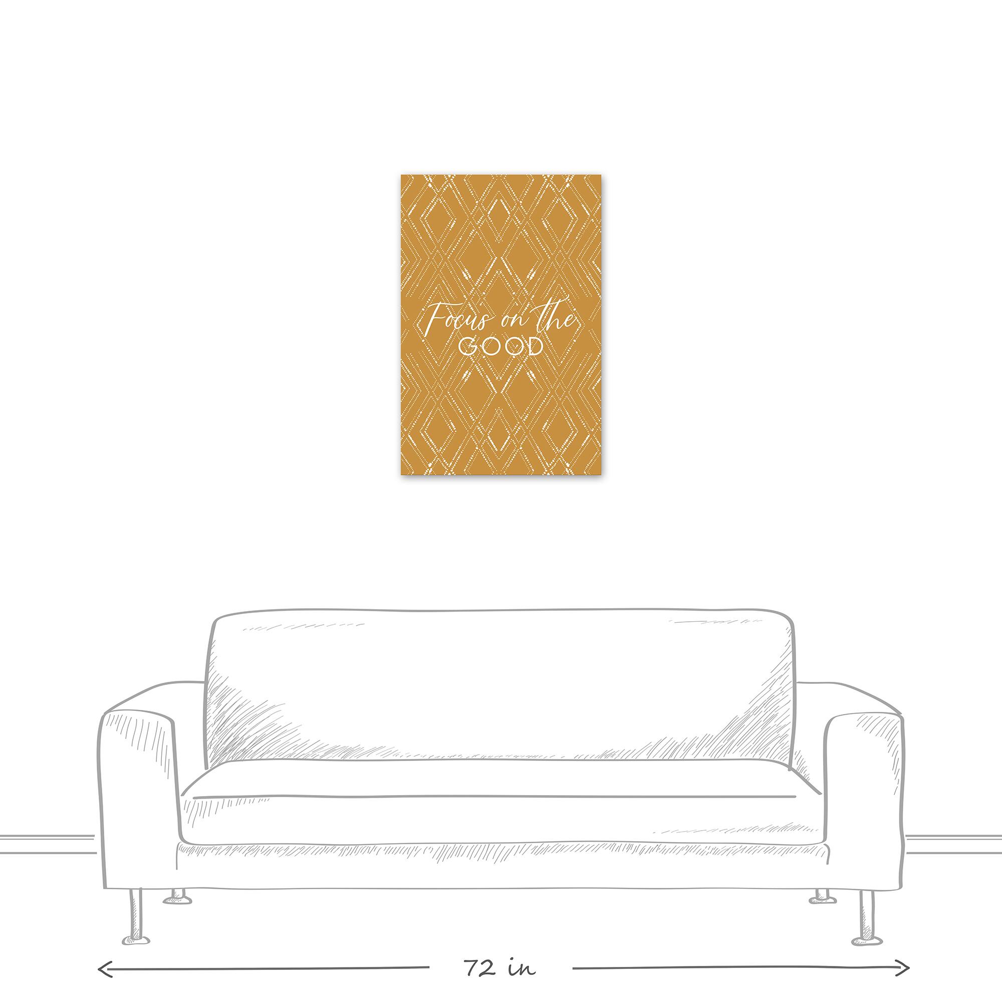 Focus On the Good Canvas Wall Art