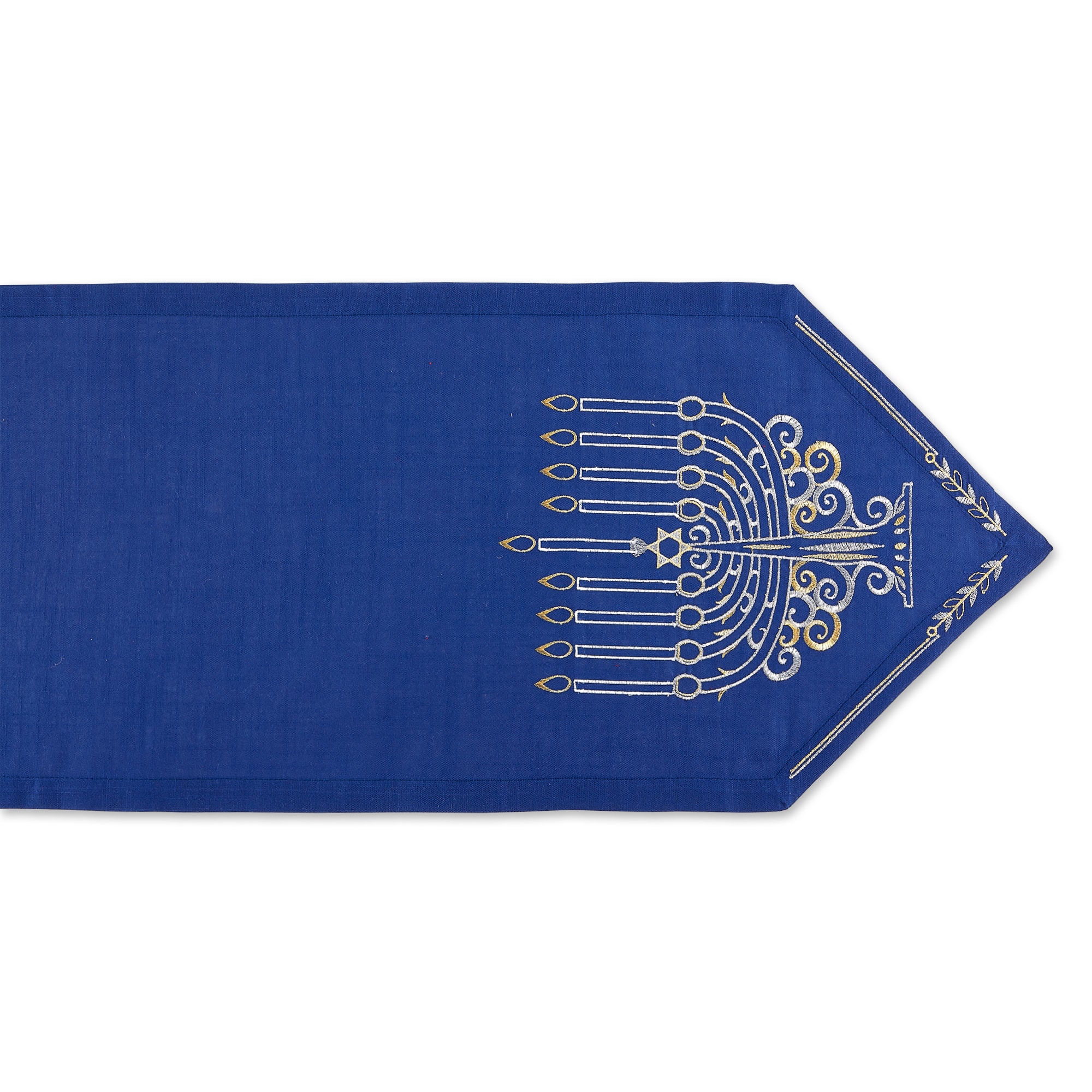 DII® 108" Embroidered Menorah Table Runner