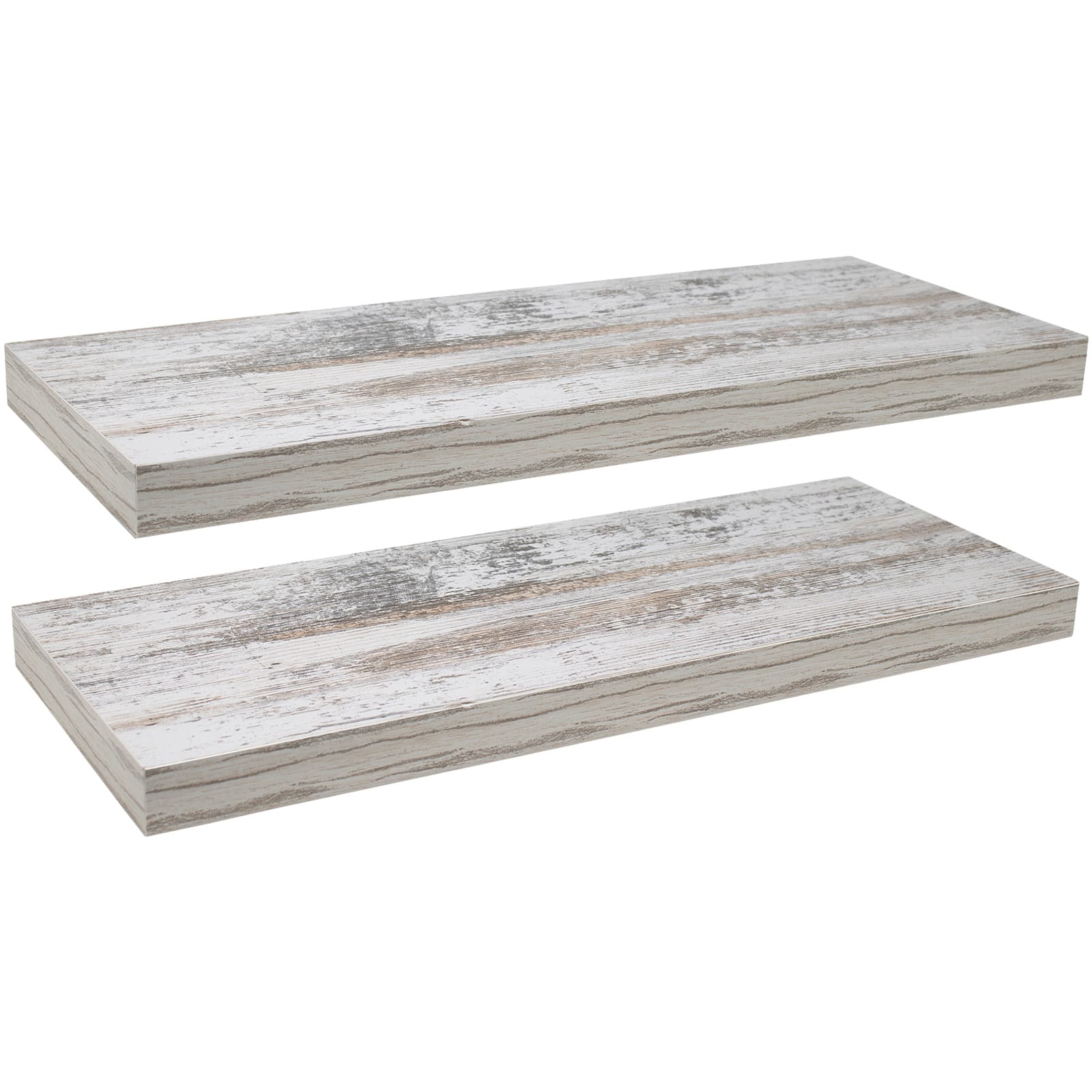 Sorbus 23.7" Extra Long Decorative Floating Shelves, 2ct.