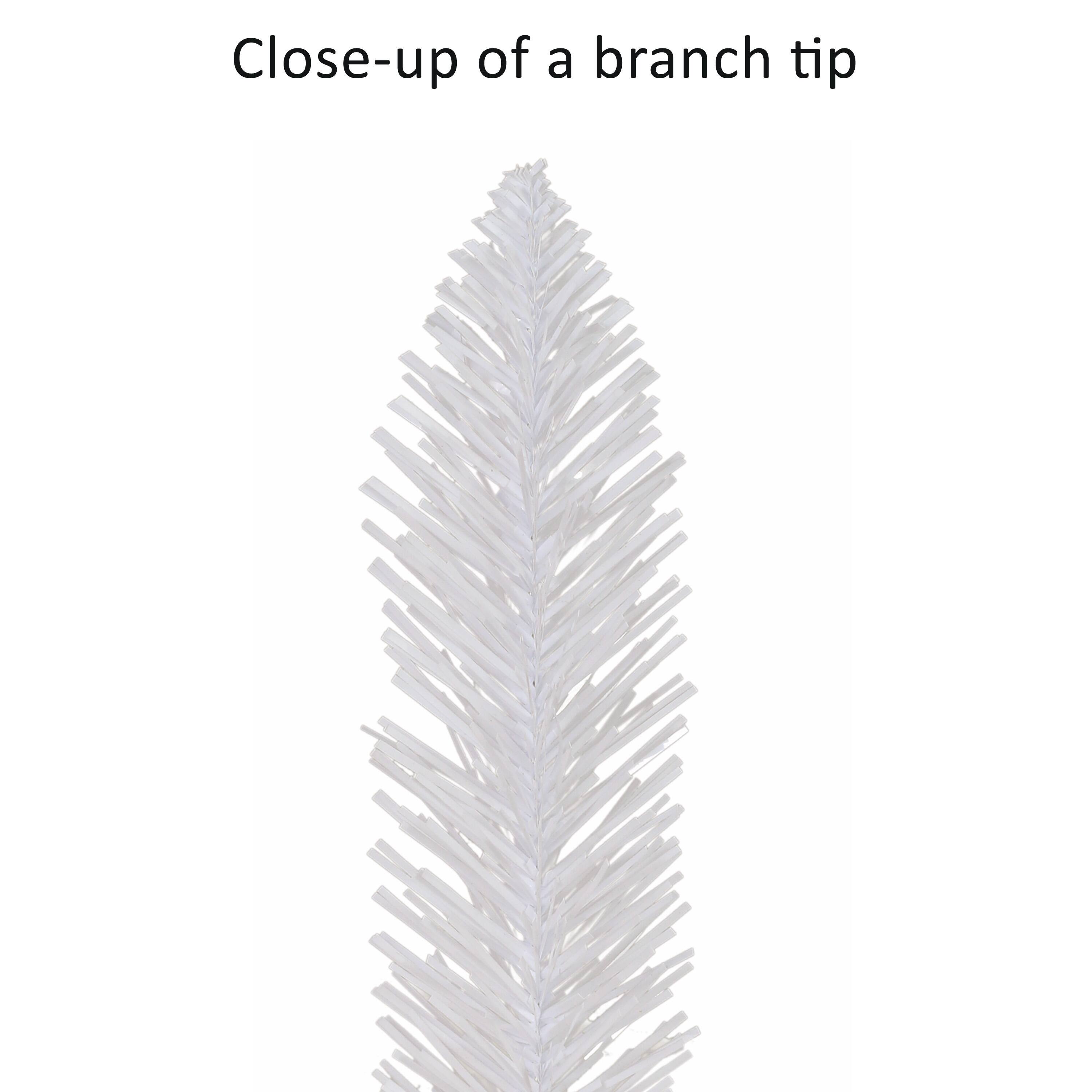 4ft. Unlit White Carson Artificial Pine Tree