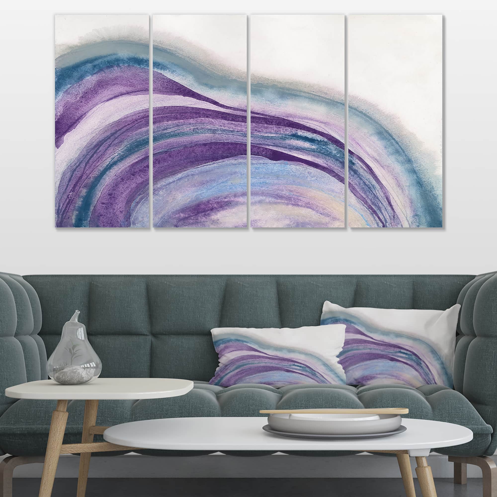 Designart - Watercolor Geode II