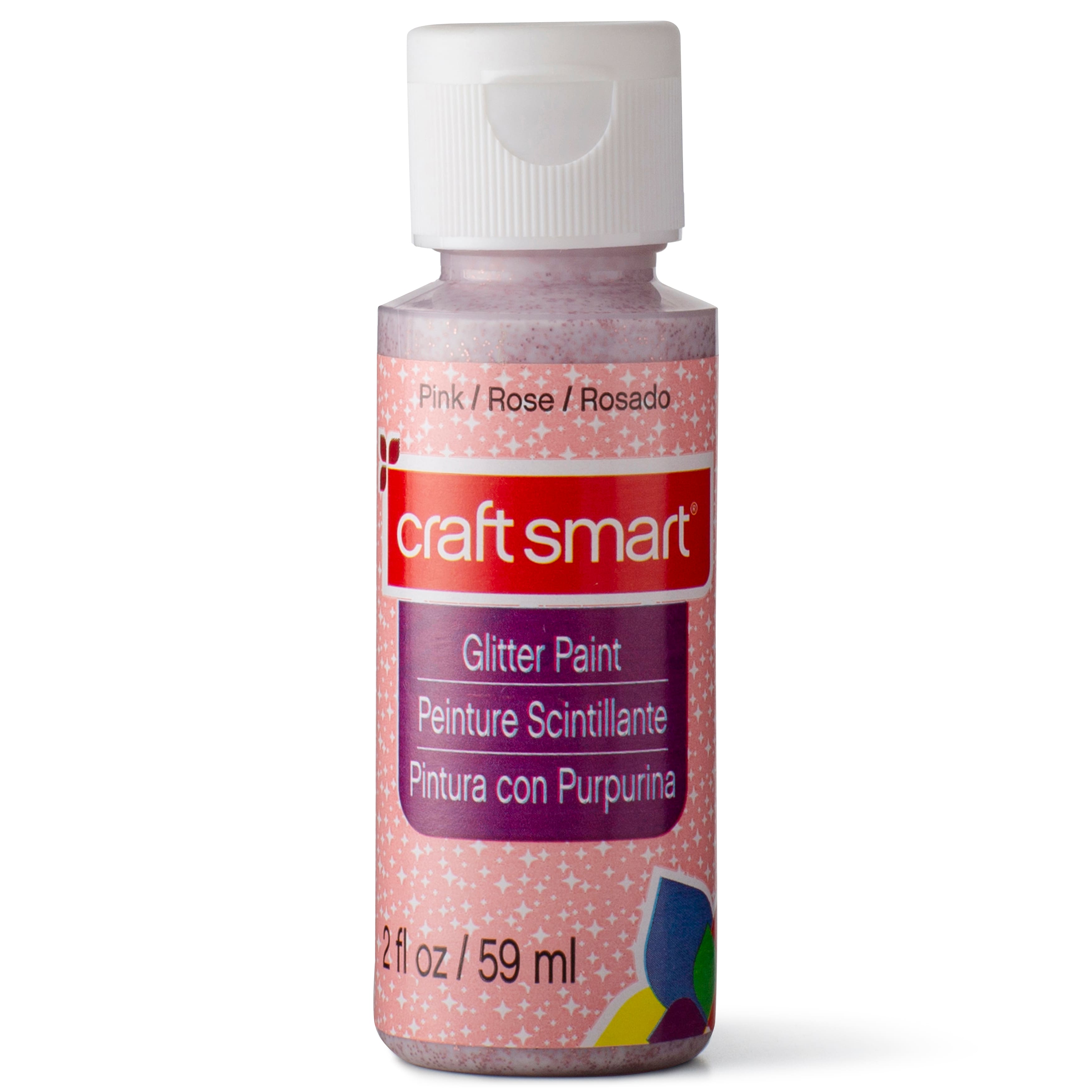 12 Pack: Glitter Paint by Craft Smart®, 2oz.
