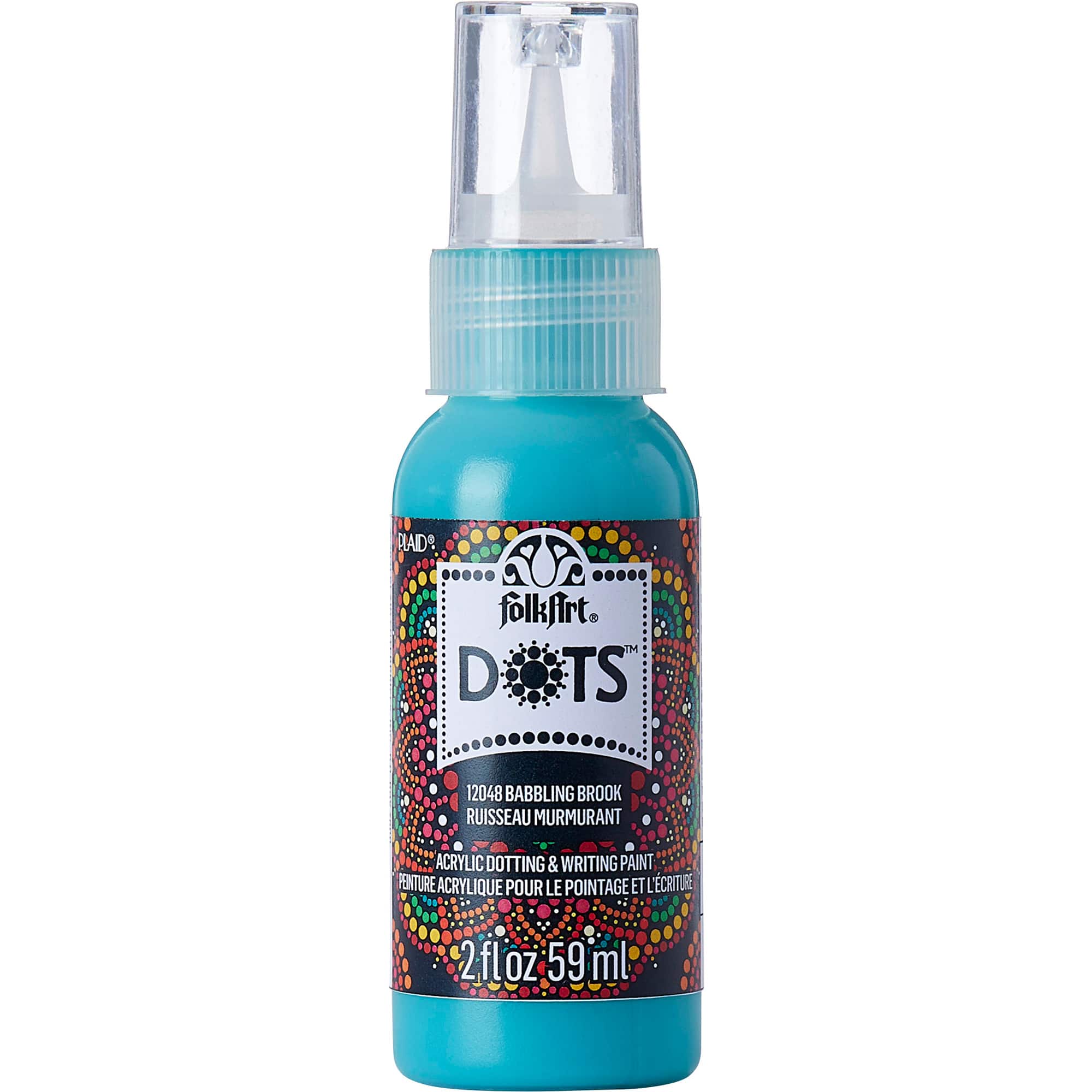 12 Pack: FolkArt® Dots™ Acrylic Dotting & Writing Paint