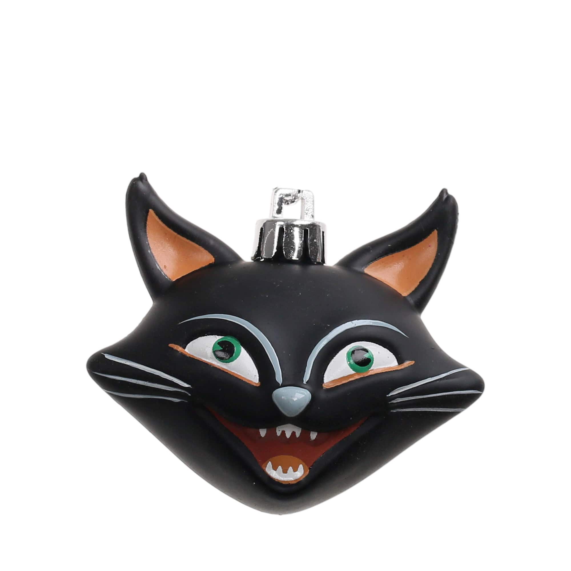 3 Pack 64mm Black Cat Shatterproof Ornaments by Ashland®