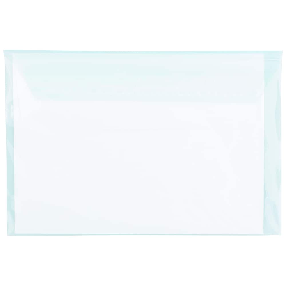JAM Paper 5.063" x 7.188" Cello Sleeves with Self Adhesive Closures