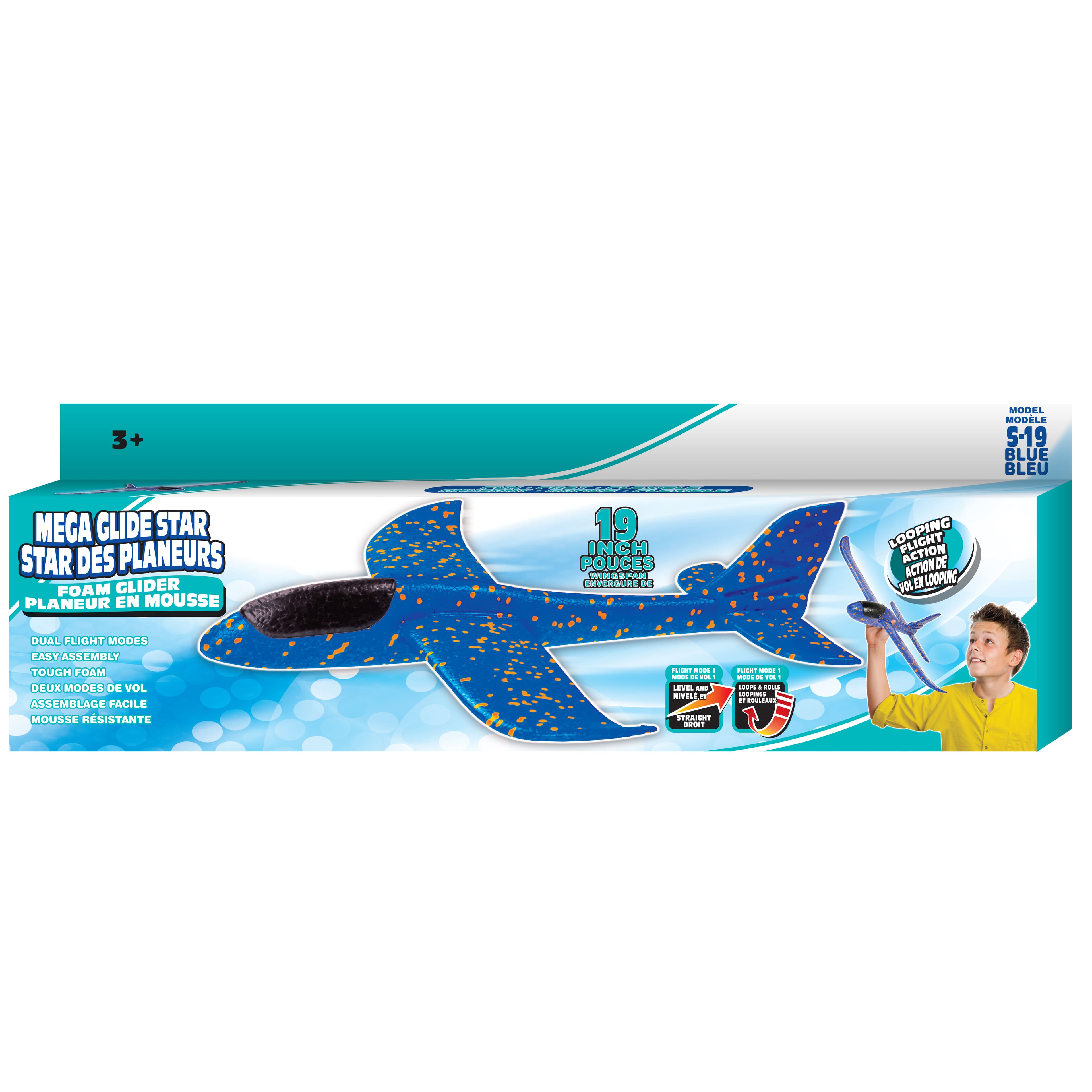 Assorted Mega Glide Star 19" Foam Glider, 1pc.